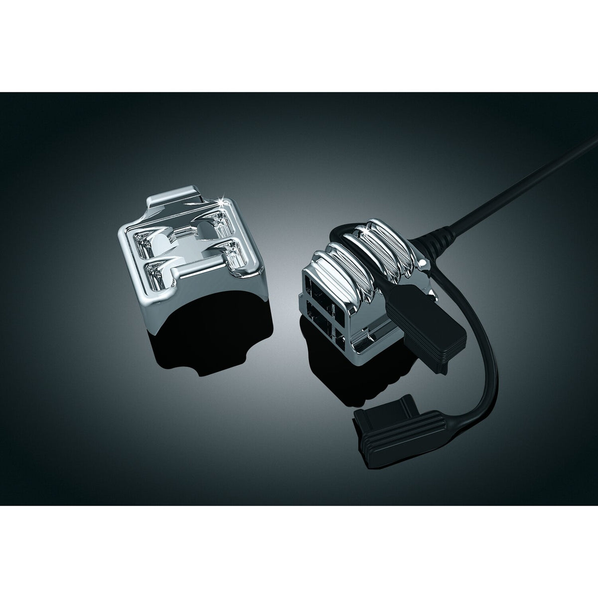 Kuryakyn, Handlebar USB charger / power point. Chrome
