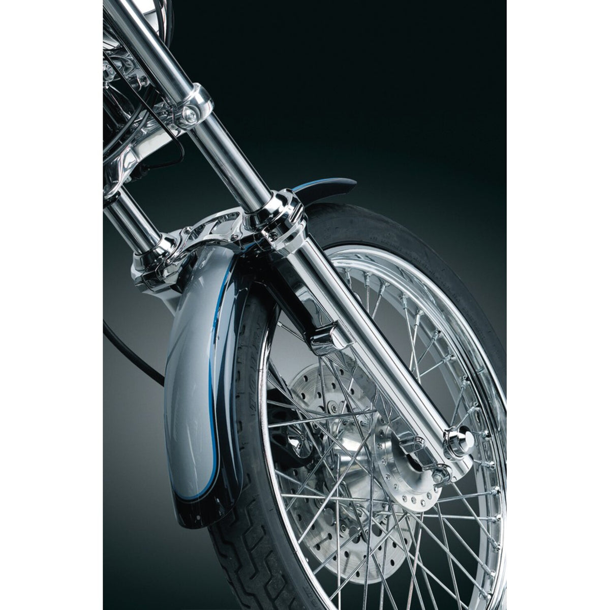 Kuryakyn, Fork skins™ fork slider covers. Chrome