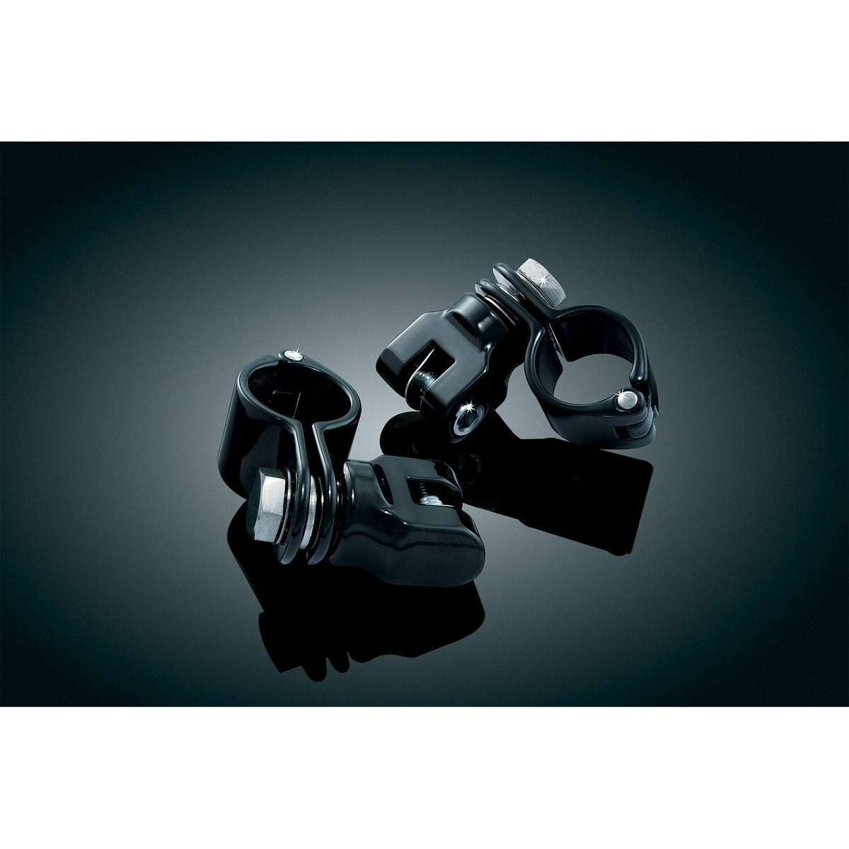 Kuryakyn, Magnum cruise peg mounts 1-1/4" (32mm). Black