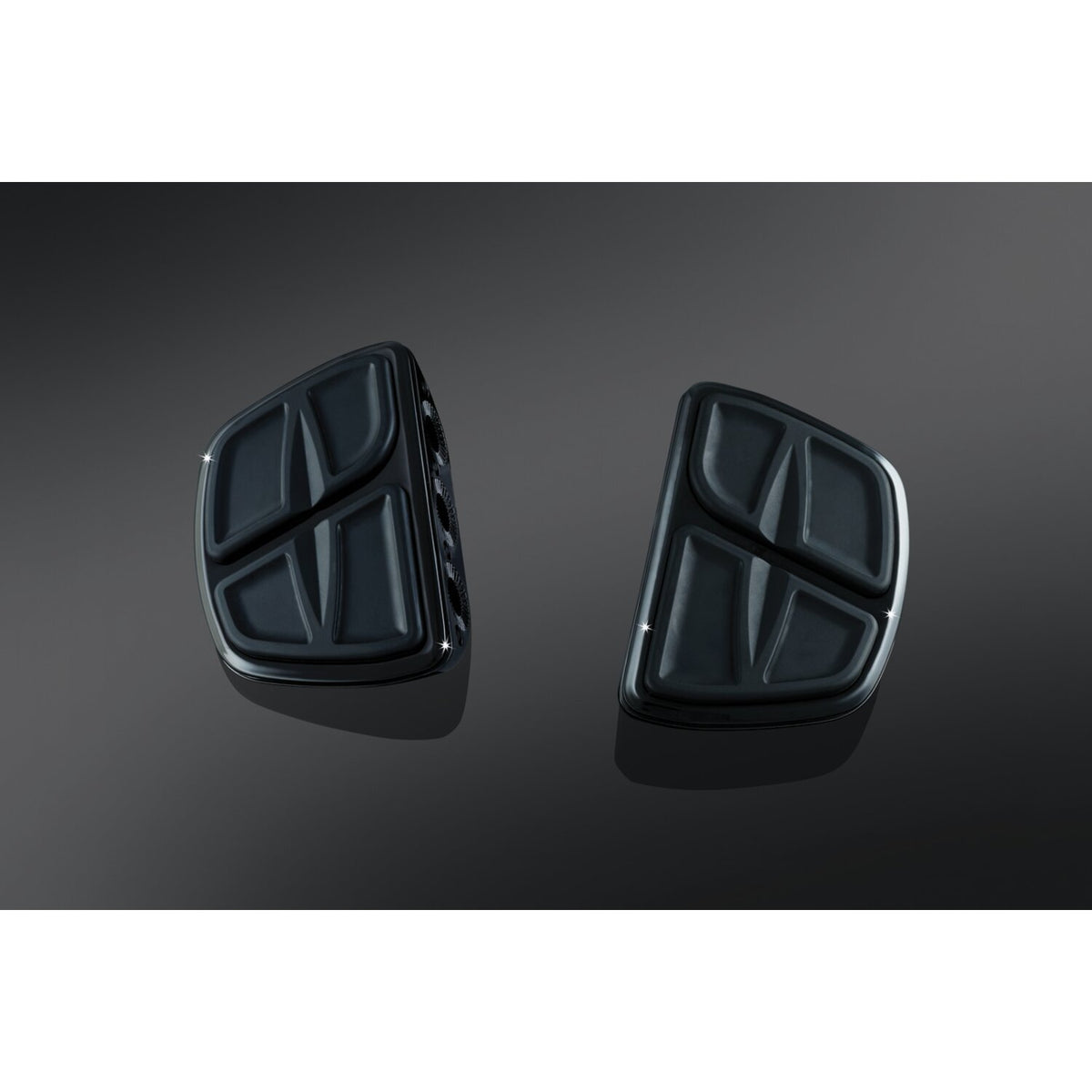 Kuryakyn, Kinetic mini floorboard set. Gloss black