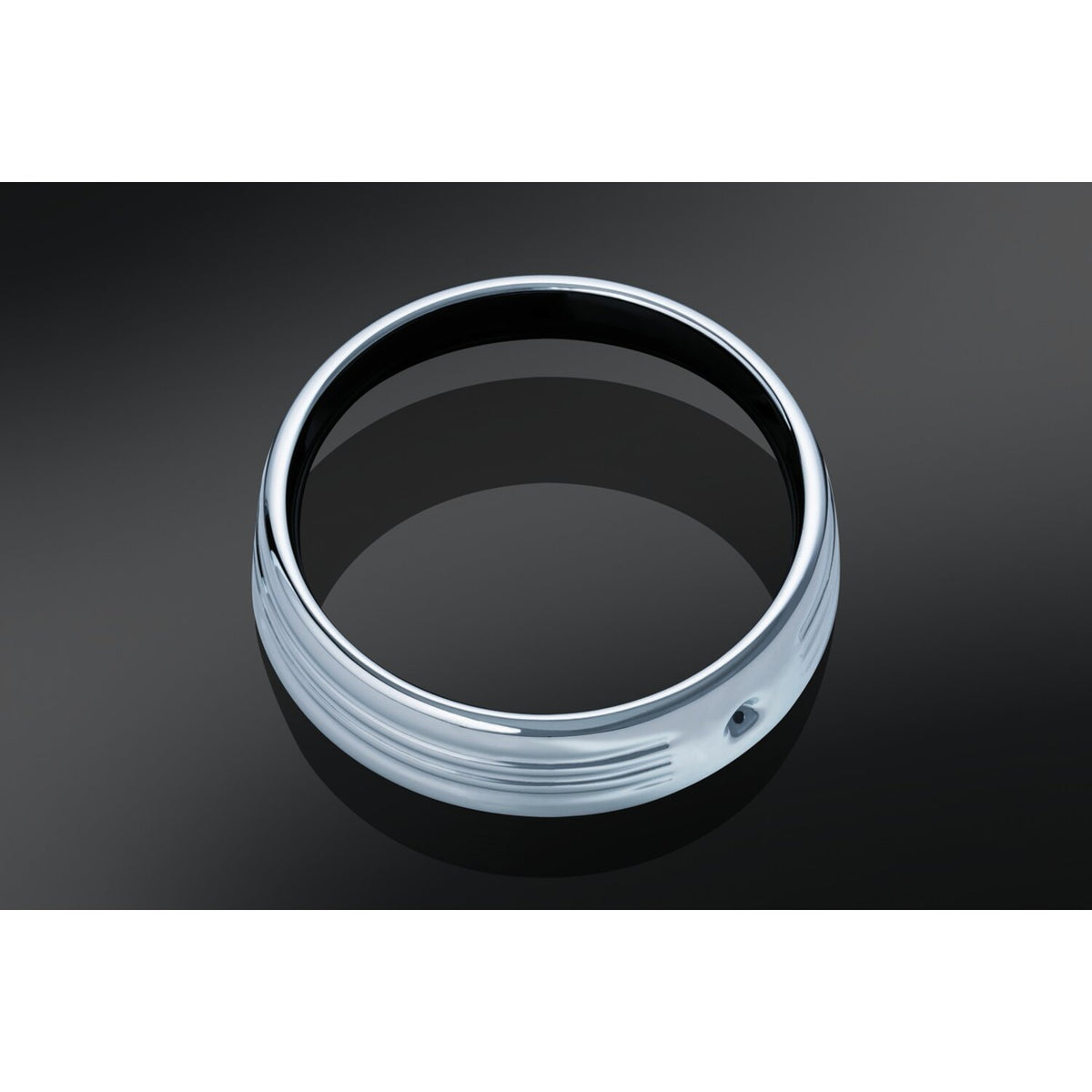 Kuryakyn, 7" headlamp trim ring. Chrome