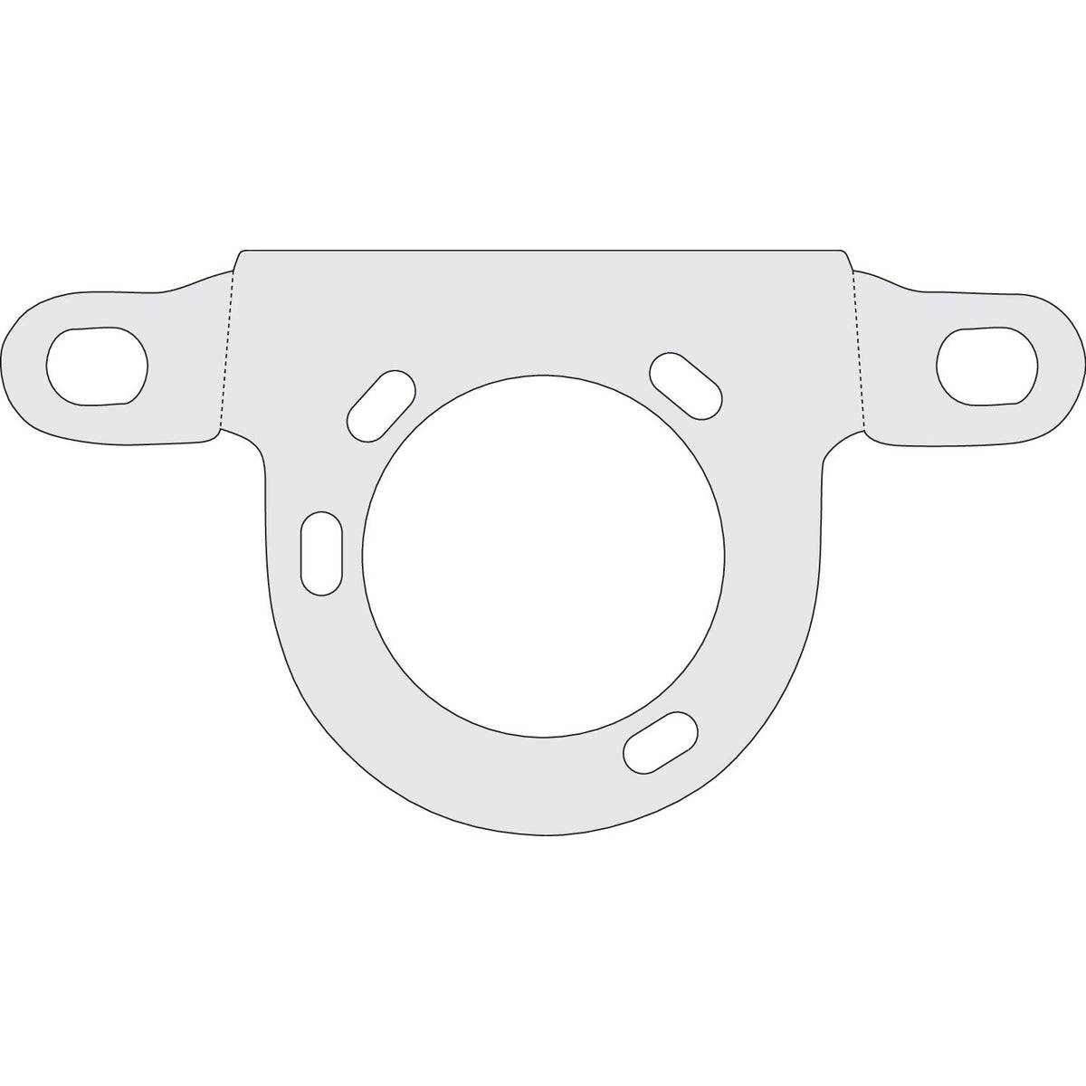Kuryakyn, Carburetor support bracket. Chrome
