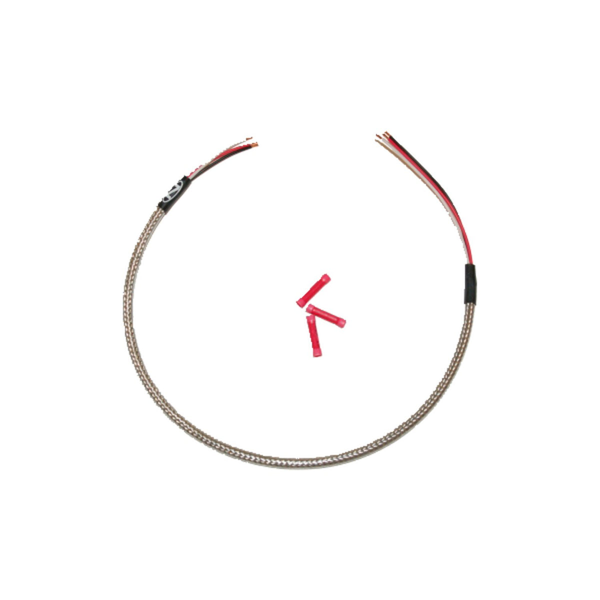 NAMZ, headlamp wiring harness. Braided, 18"