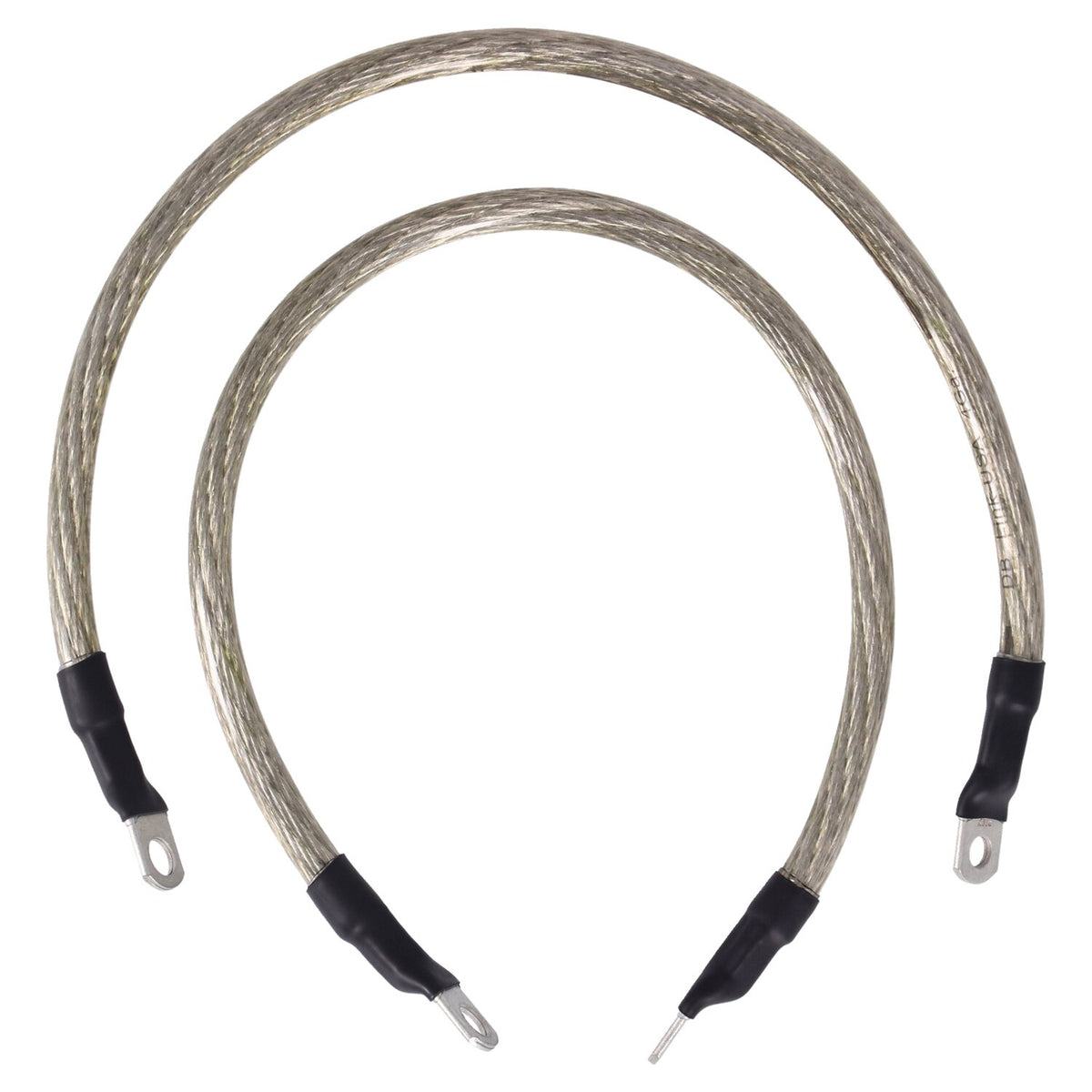 NAMZ, battery cable set. Clear. 17 inch (43cm)