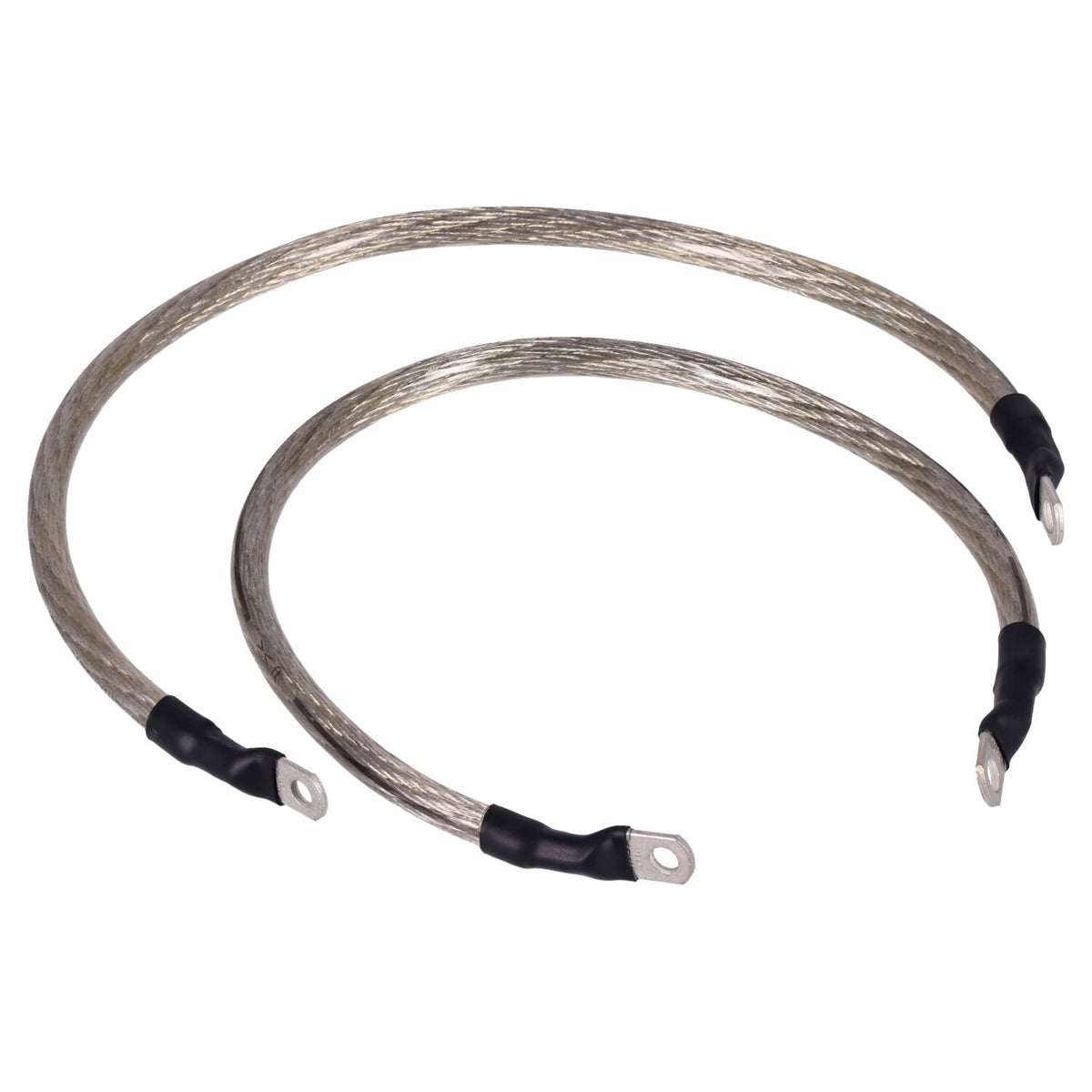NAMZ, battery cable set. Clear. 19 inch (48cm)