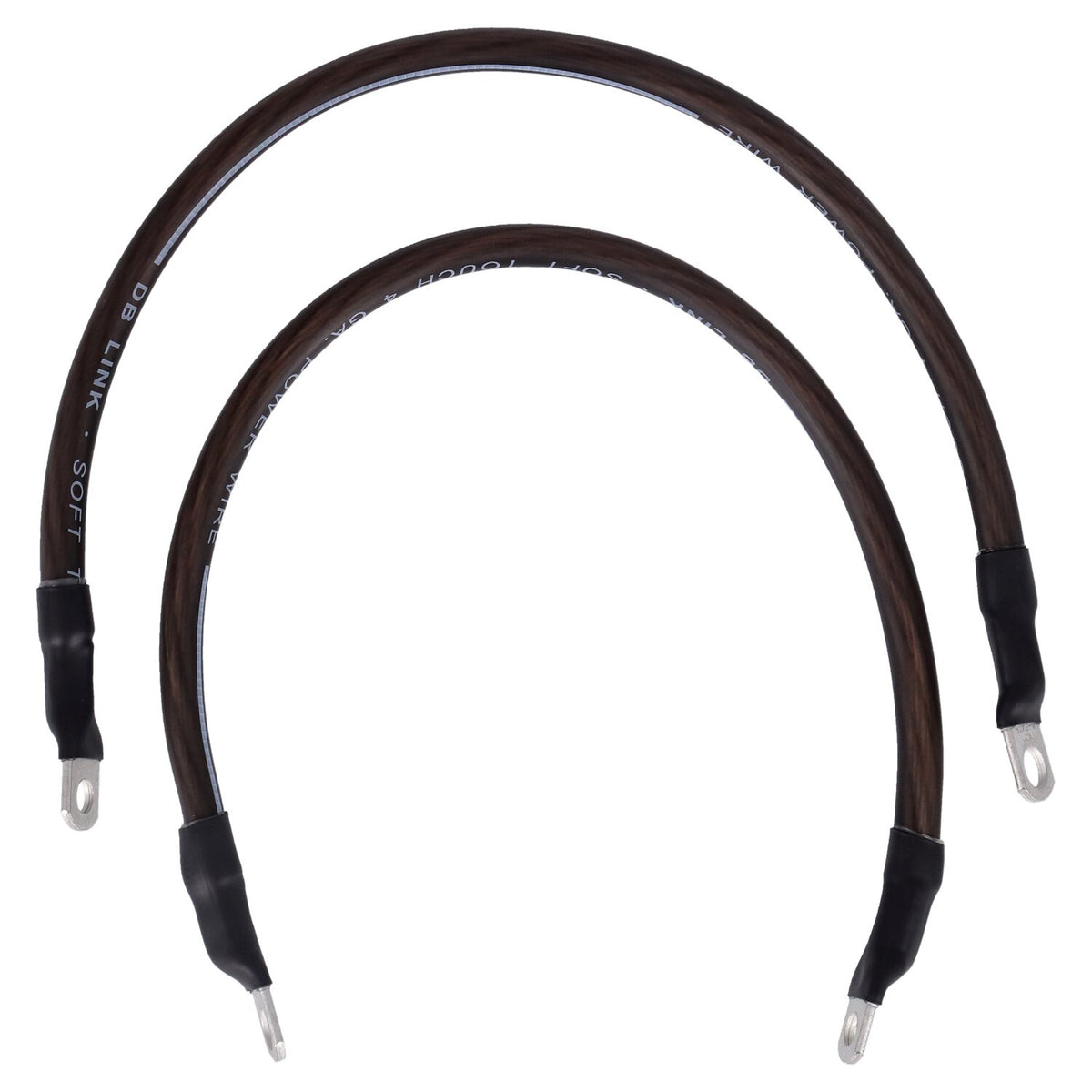 NAMZ, battery cable set. Black. 15 inch (38cm)