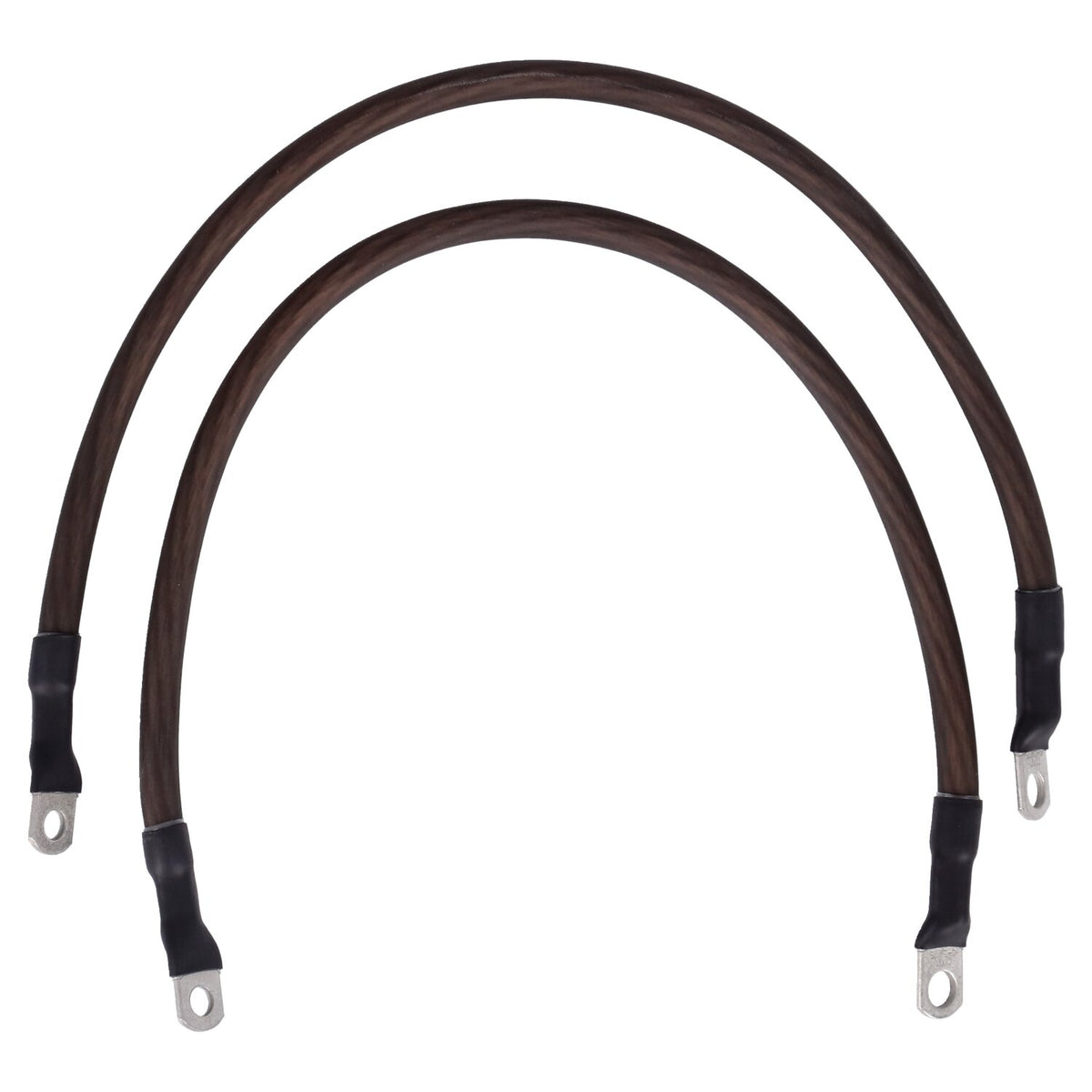 NAMZ, battery cable set. Black. 17 inch (43cm)