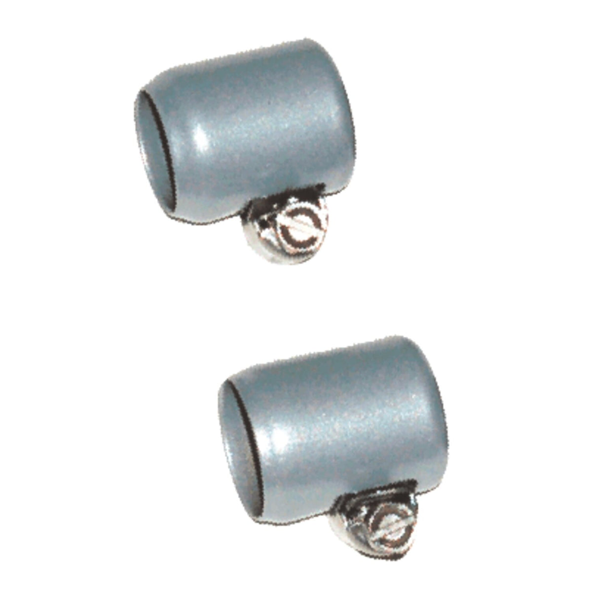 NAMZ, oil line hose clamps. 3/8" ID. Silver