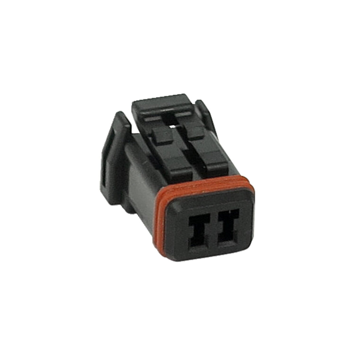 NAMZ, Deutsch MX-1900 connector. Black, plug, 2-pins