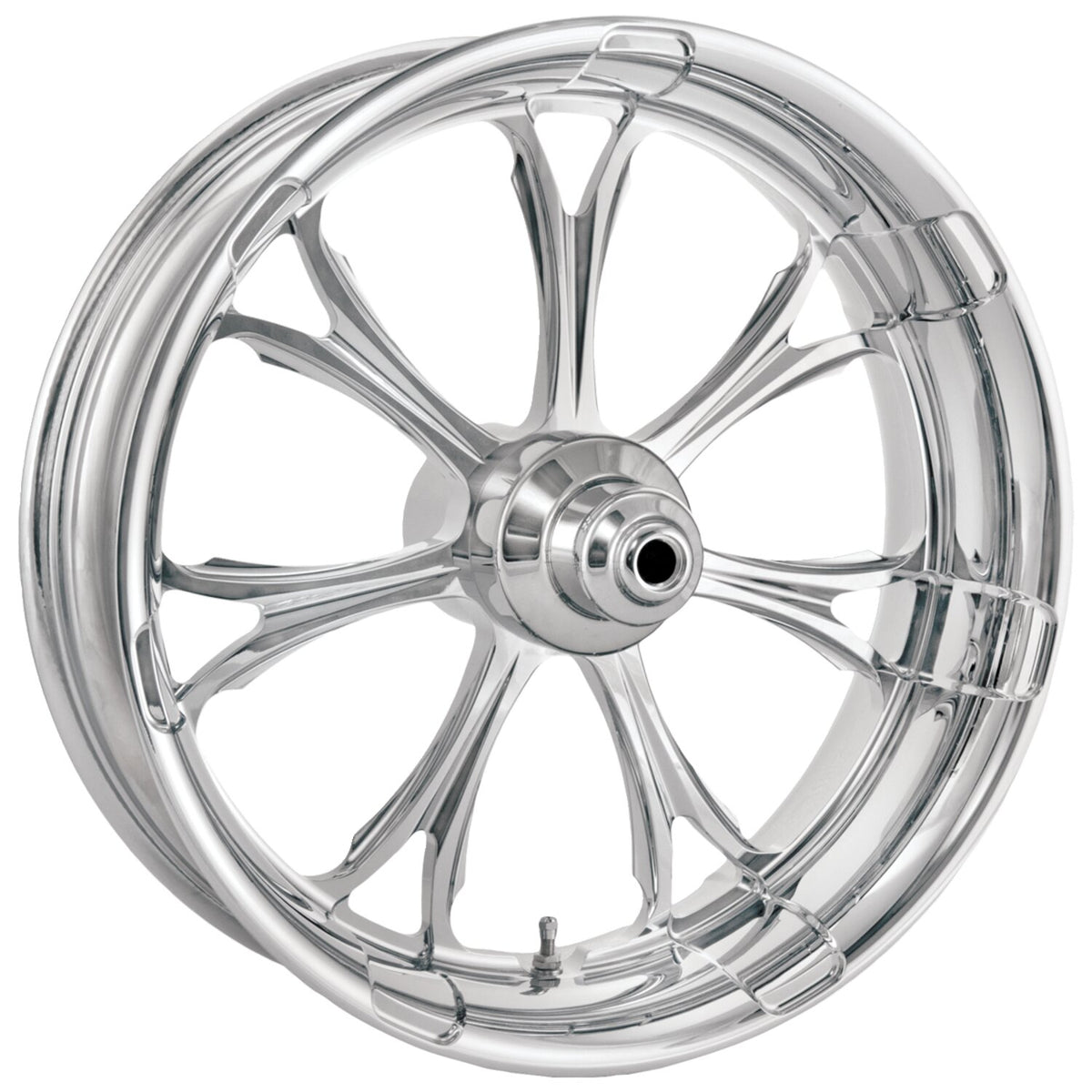 PM, 3.5 x 21 wheel, Paramount. Chrome