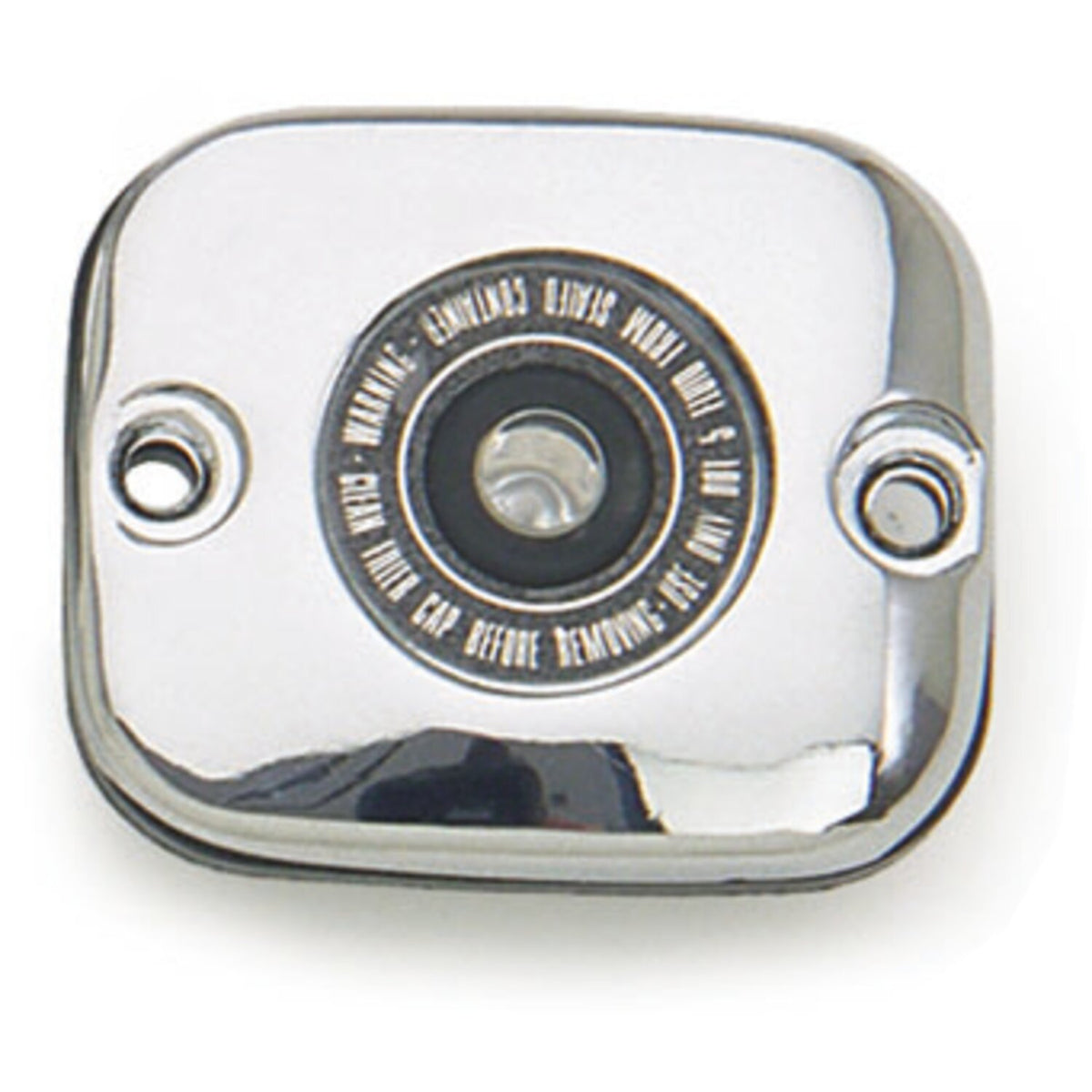 Cover h/b master cyl. Chrome. sight glas