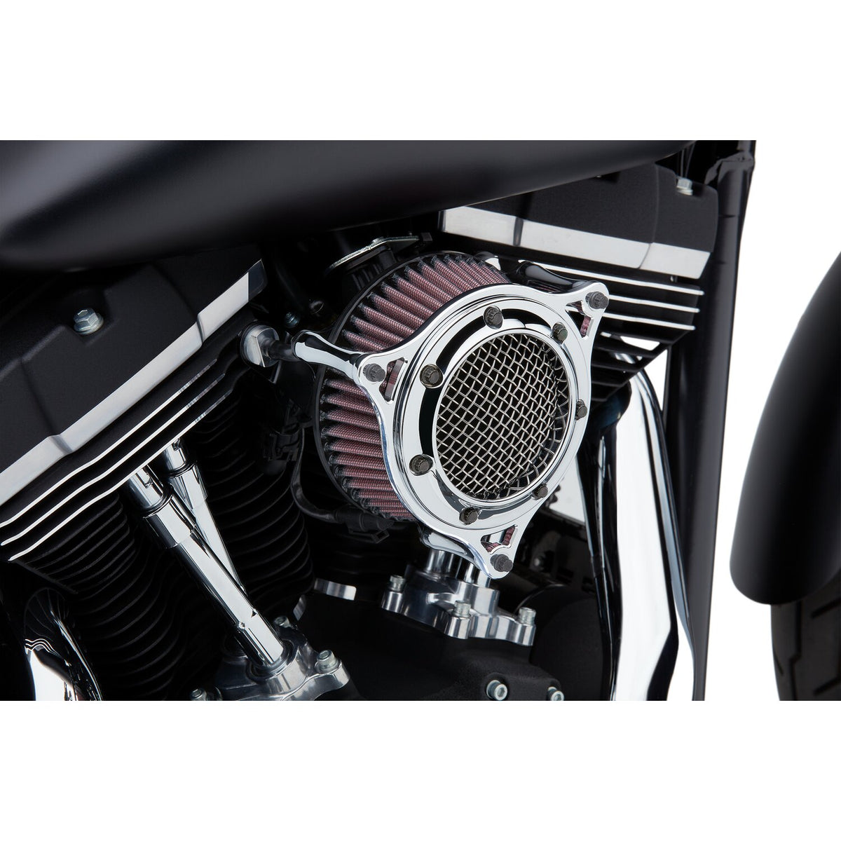 Cobra, RPT air cleaner kit. Chrome