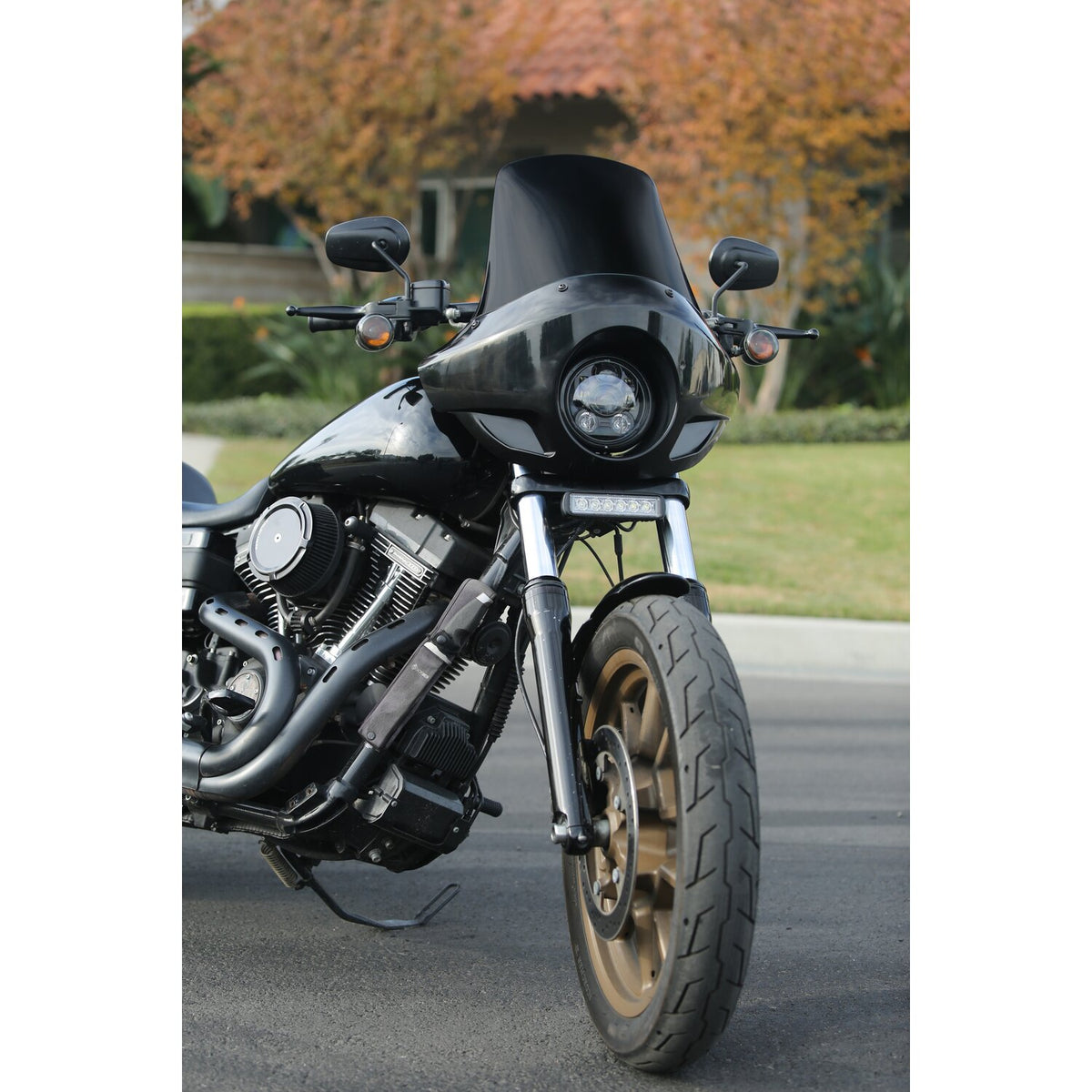 Burly Club fairing tall ABS