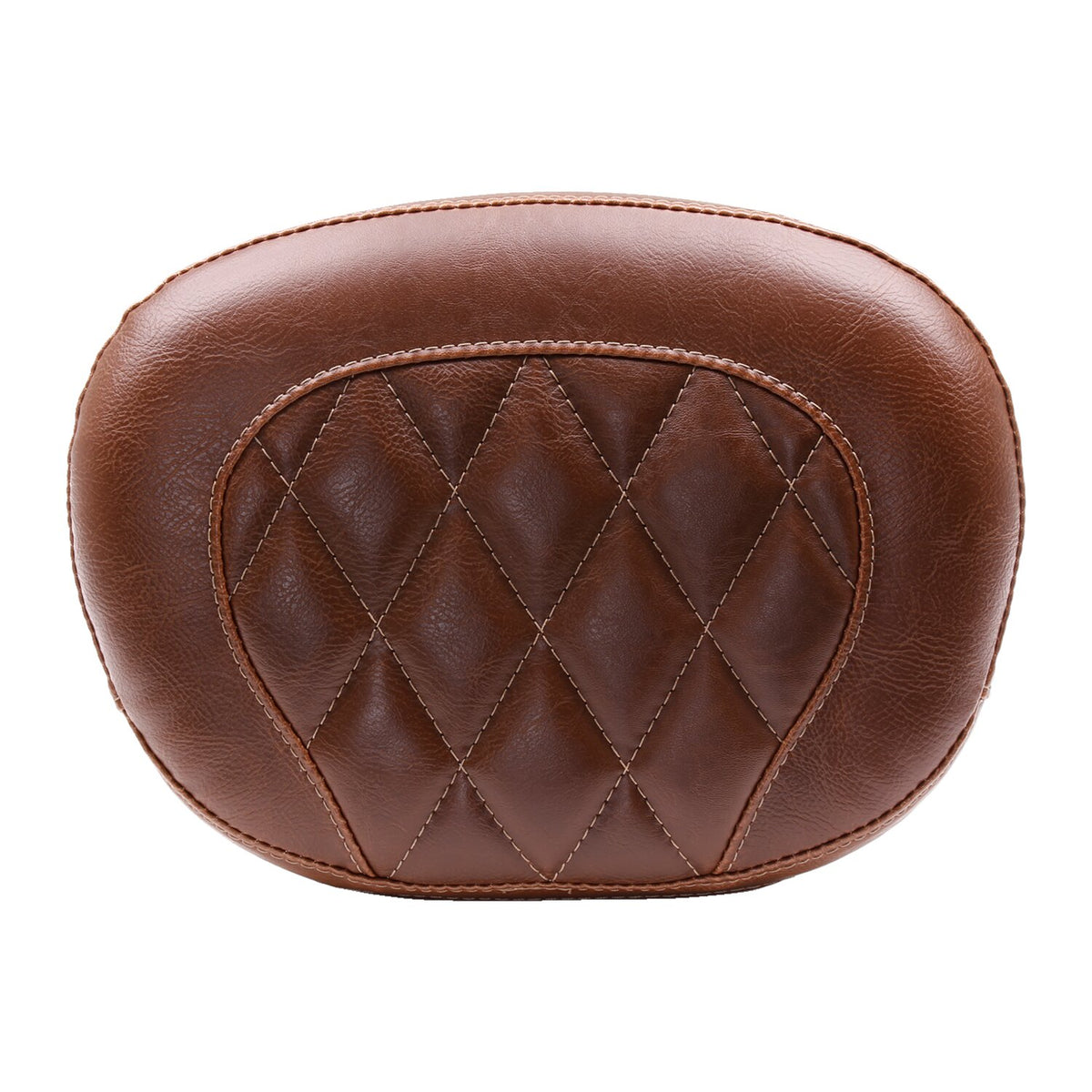 Mustang, Vintage sissy bar back pad. Brown Diamond