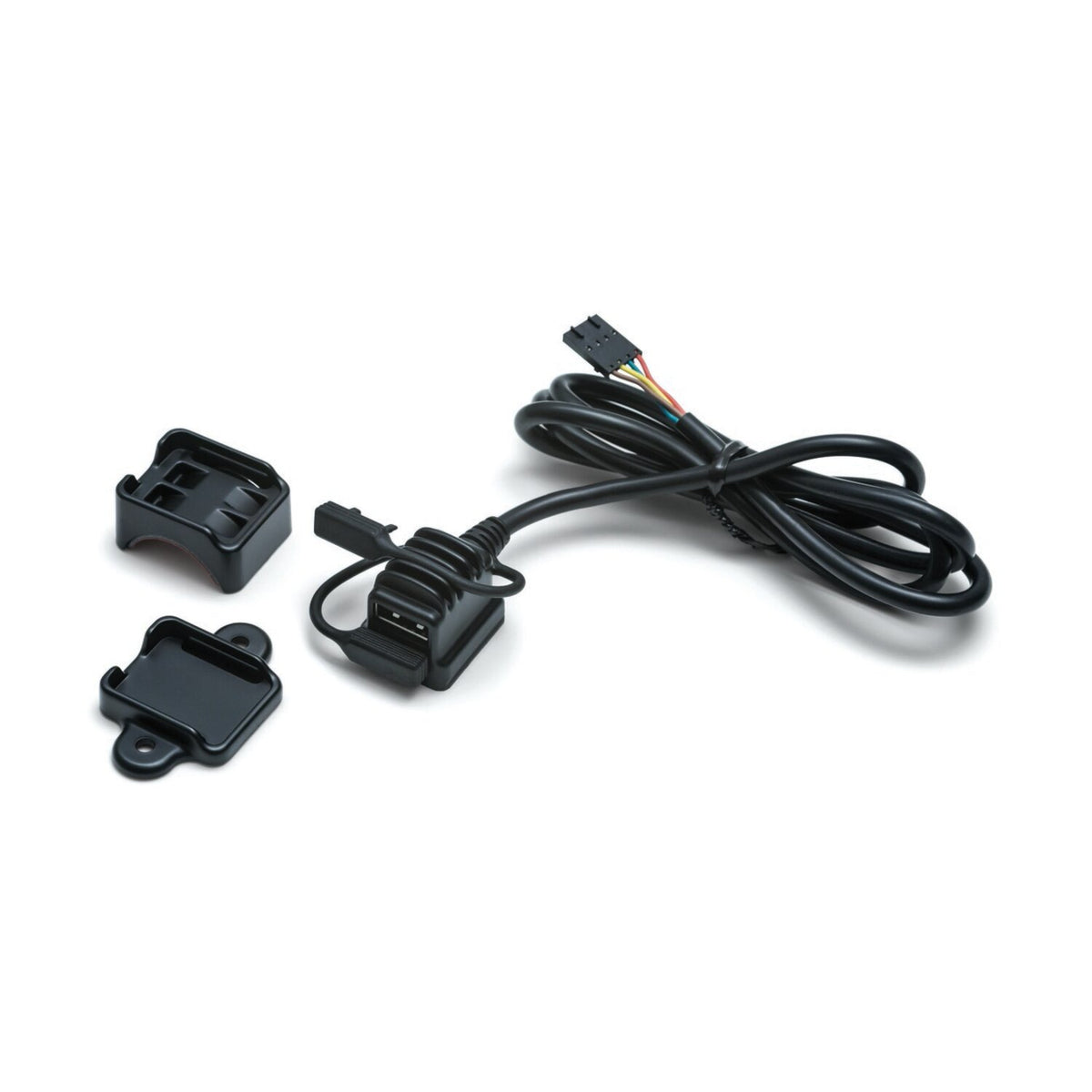 Kuryakyn, Handlebar USB charger / power point. Black