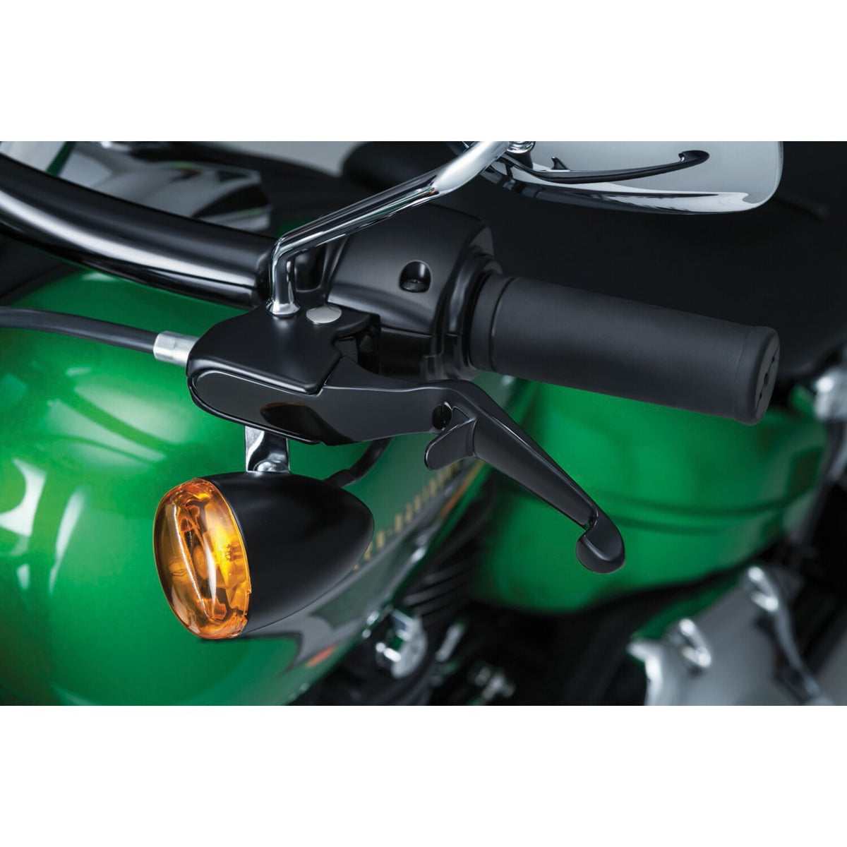 Kuryakyn, Trigger handlebar lever set. Gloss black