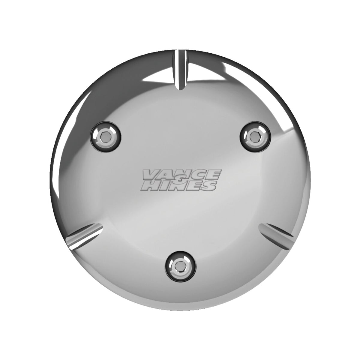 Vance & Hines, Upsweep skullcap. chrome
