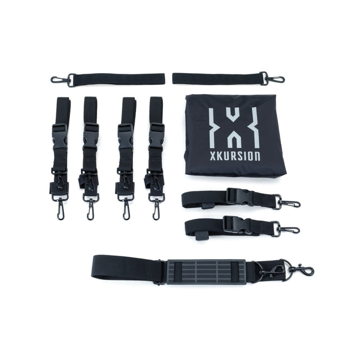 Kuryakyn, Xkursion XB fast lane saddlebags. Black