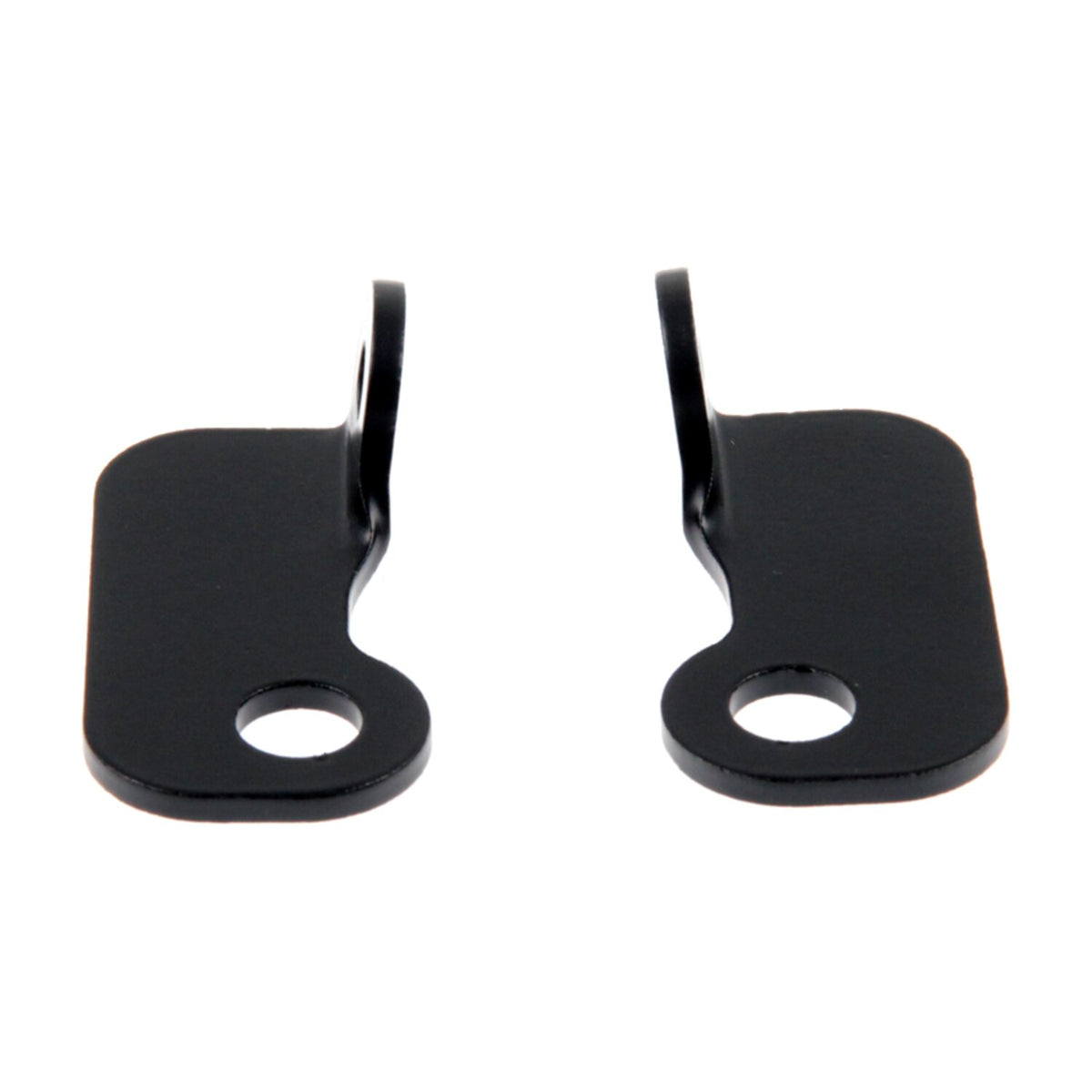Cult-Werk, turn signal bracket set. Front. Black