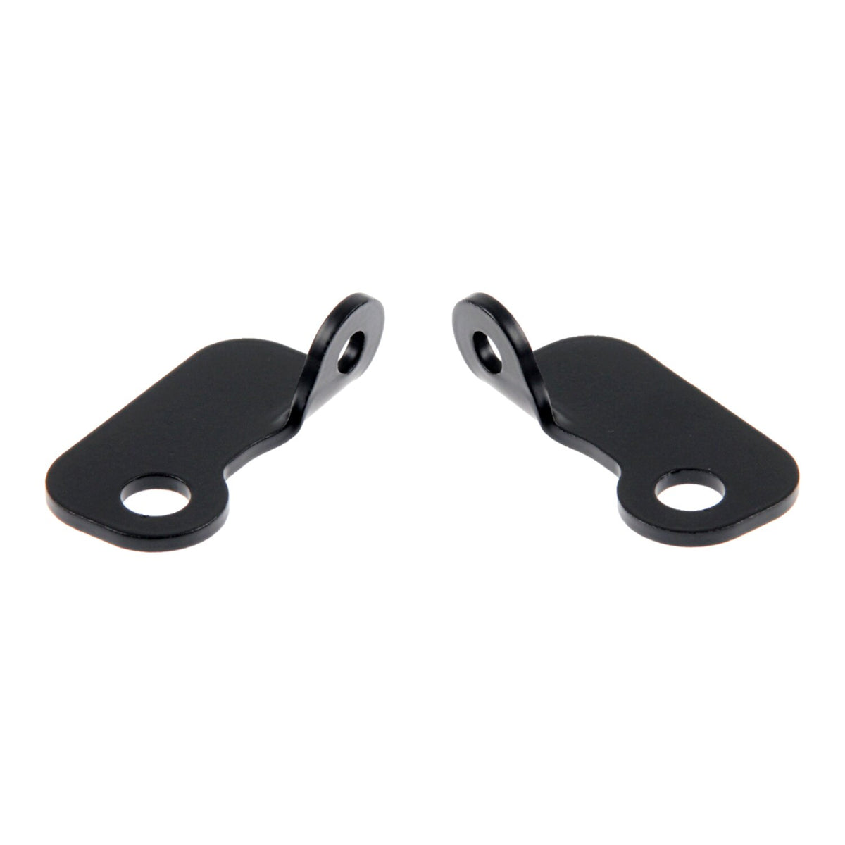 Cult-Werk, turn signal bracket set. Front. Black