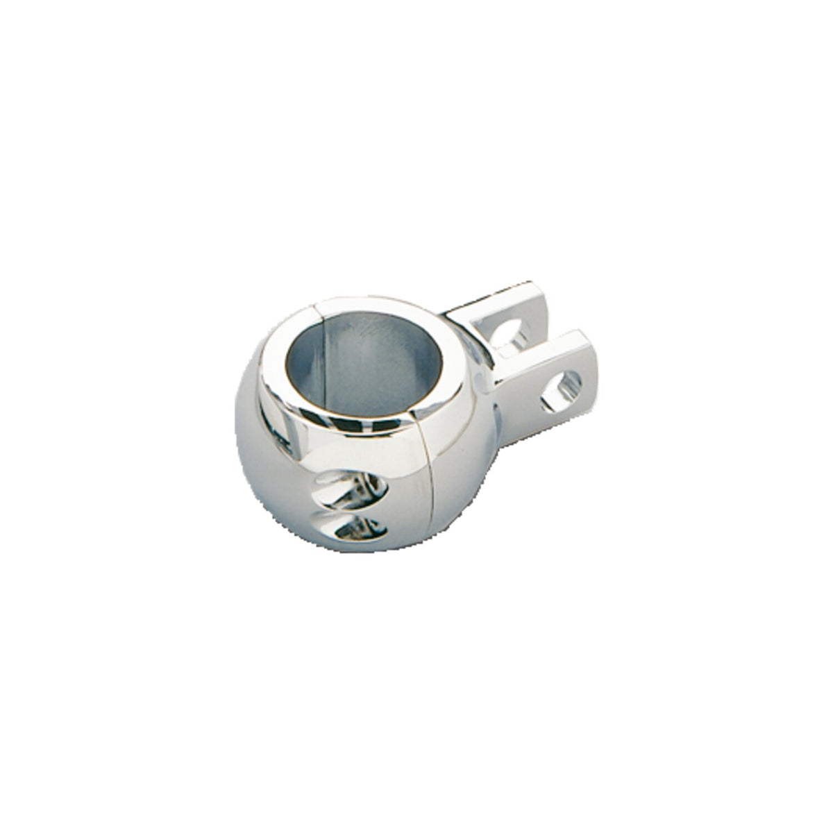 Arlen Ness, engine guard foot peg clamp set. Chrome