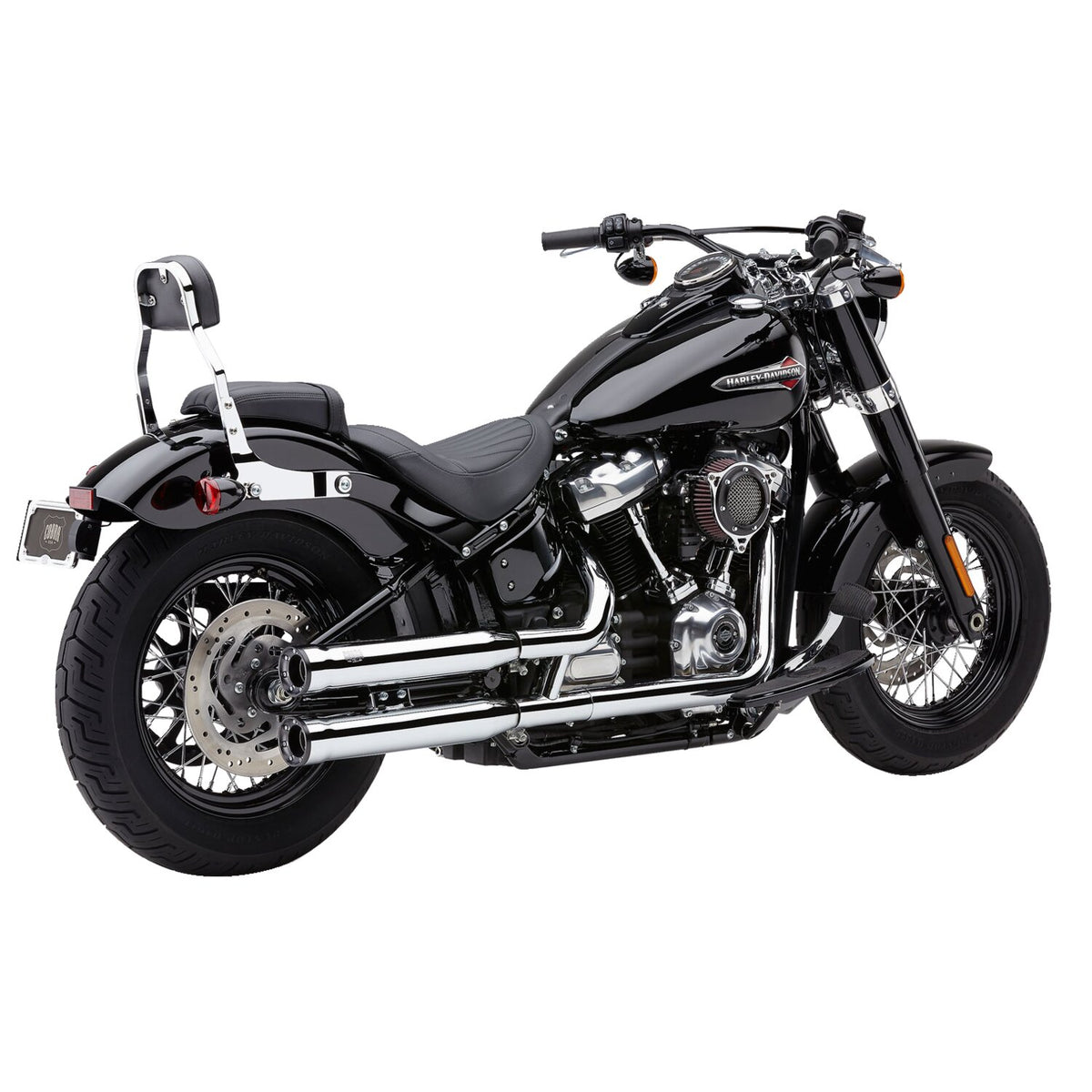 Cobra, 3" RPT Race Pro slip-on mufflers. Chrome