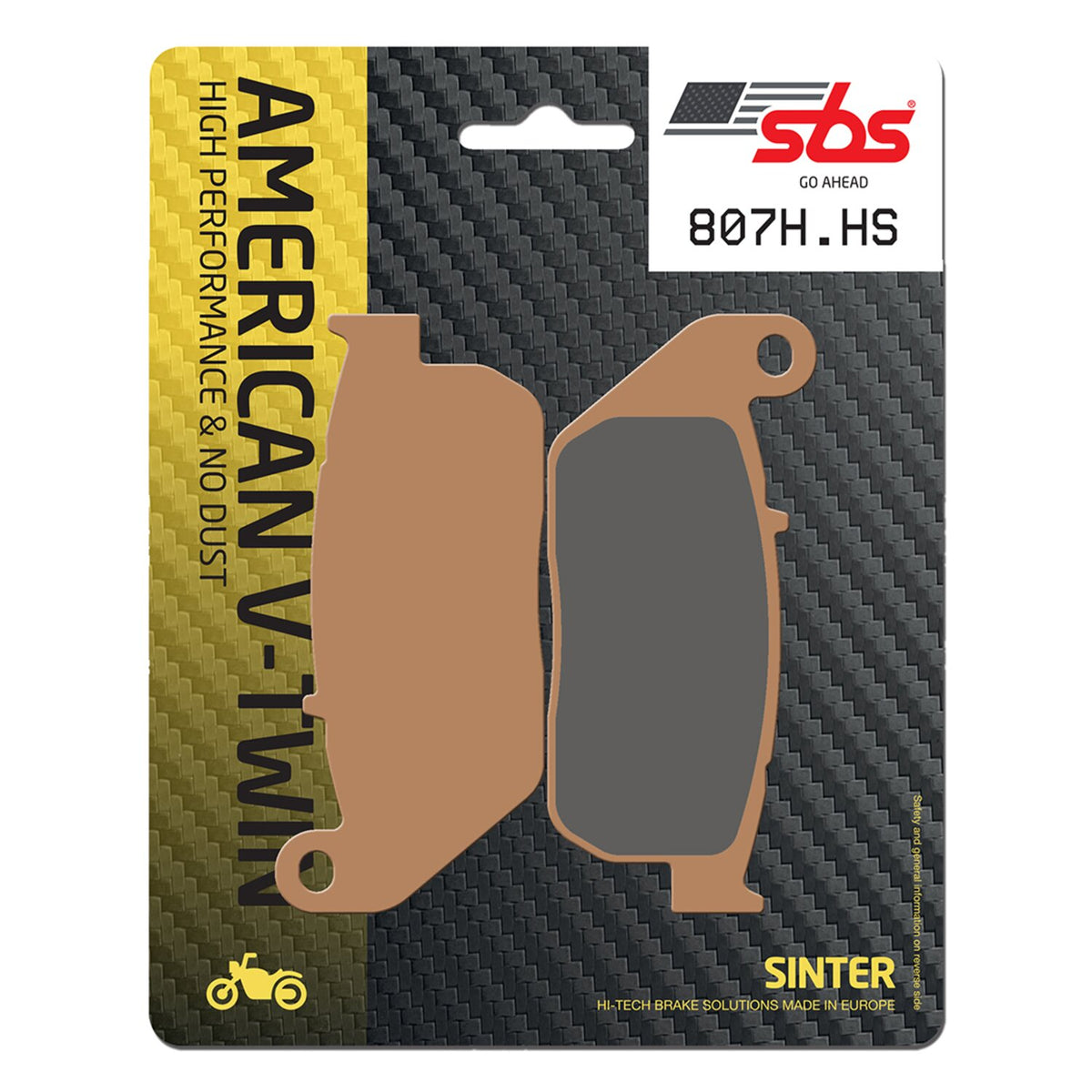 SBS, brake pads. Street Excel Sintered