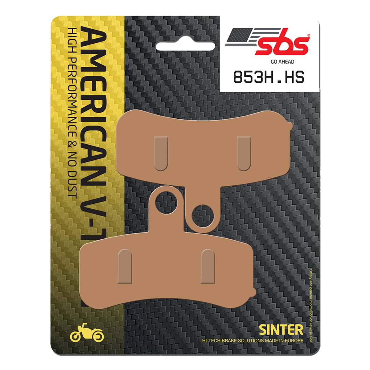 SBS, brake pads. Street Excel Sintered