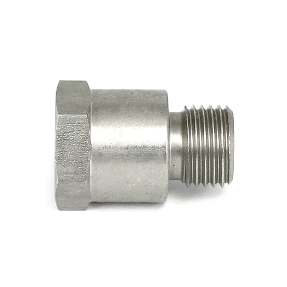 Streethogs, 1/2-20 oil gauge fitting to crankcase. Stainless