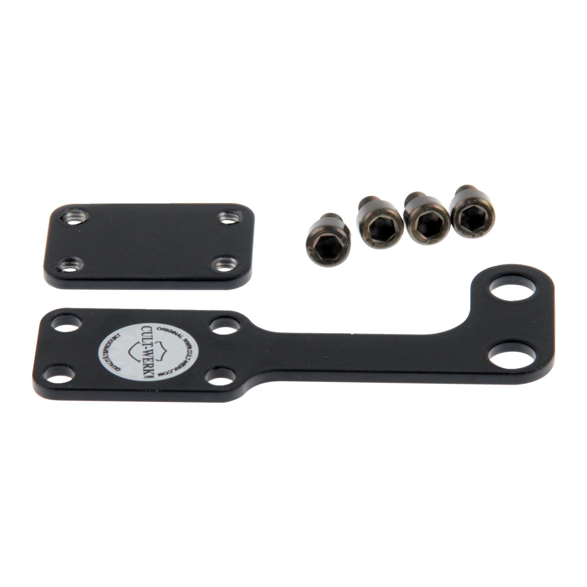 Cult-Werk, ignition coil relocation bracket kit. Black