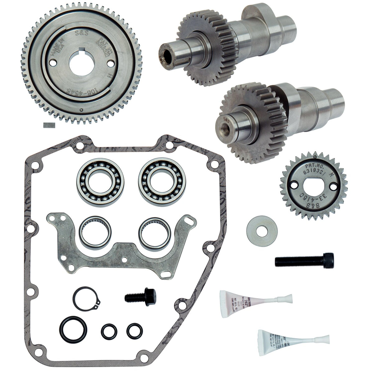 S&S, gear drive 551G camshaft kit (IOG)
