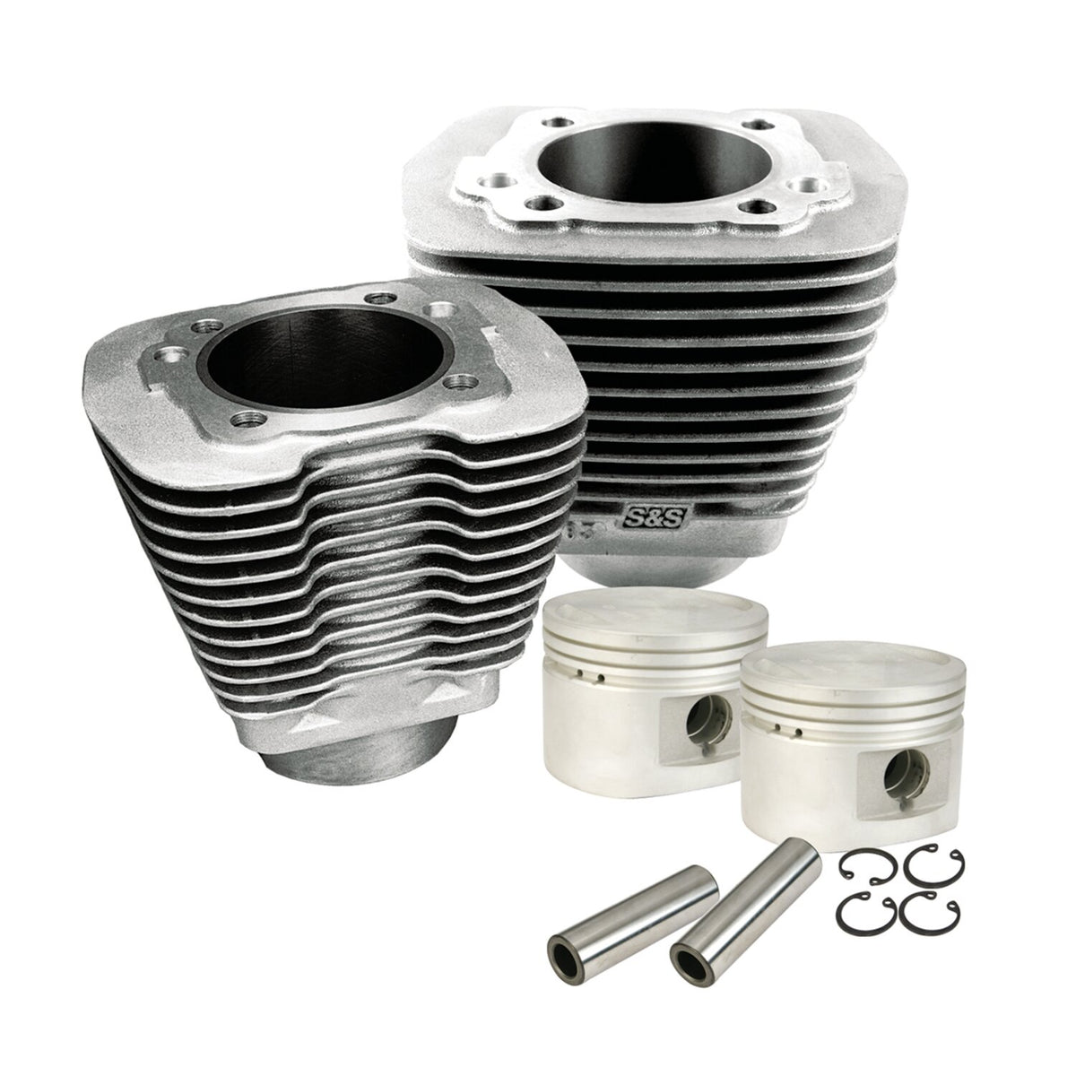 S&S, 80"/1340cc cylinder & piston kit. Natural