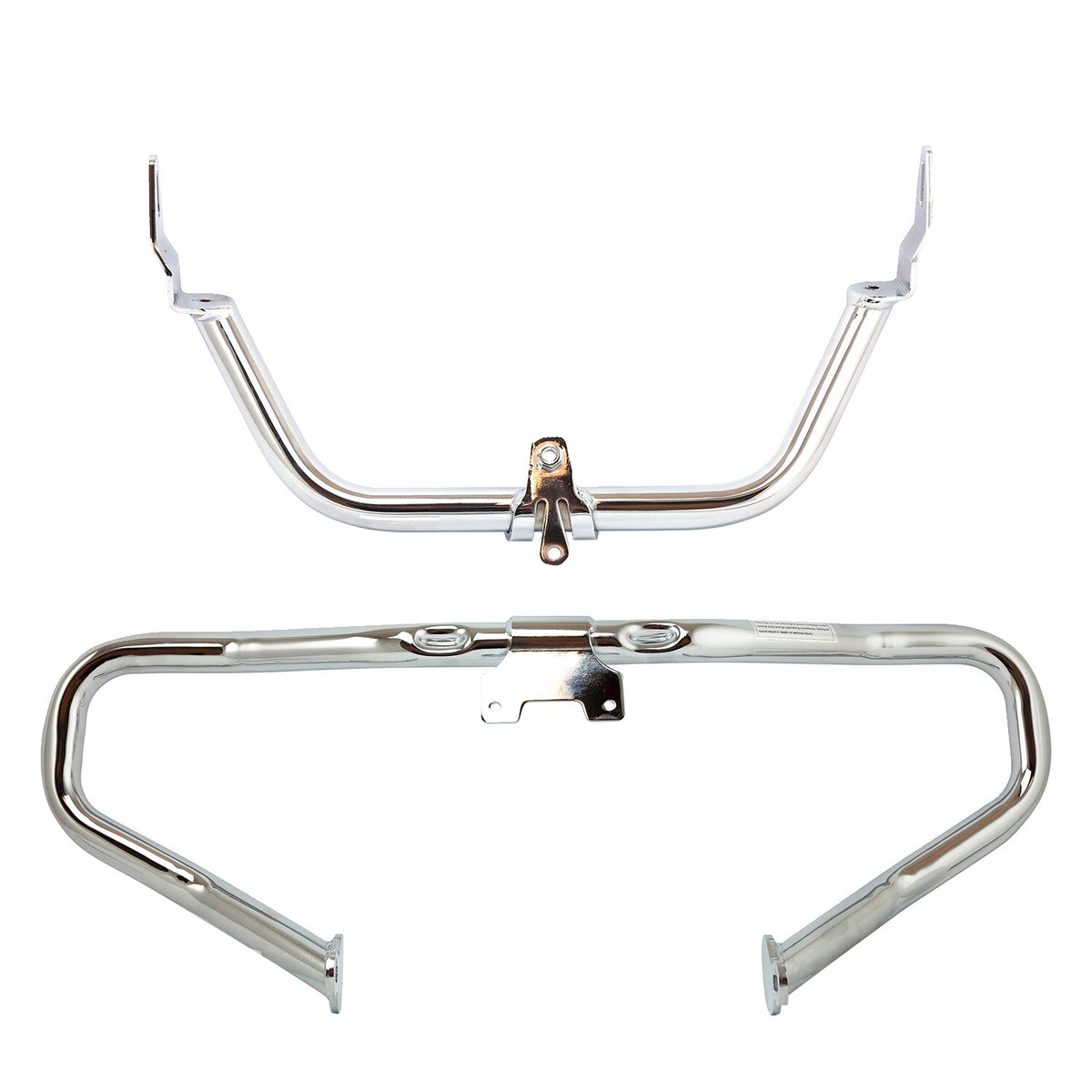 Chopped engine guard 1-1/4". Chrome