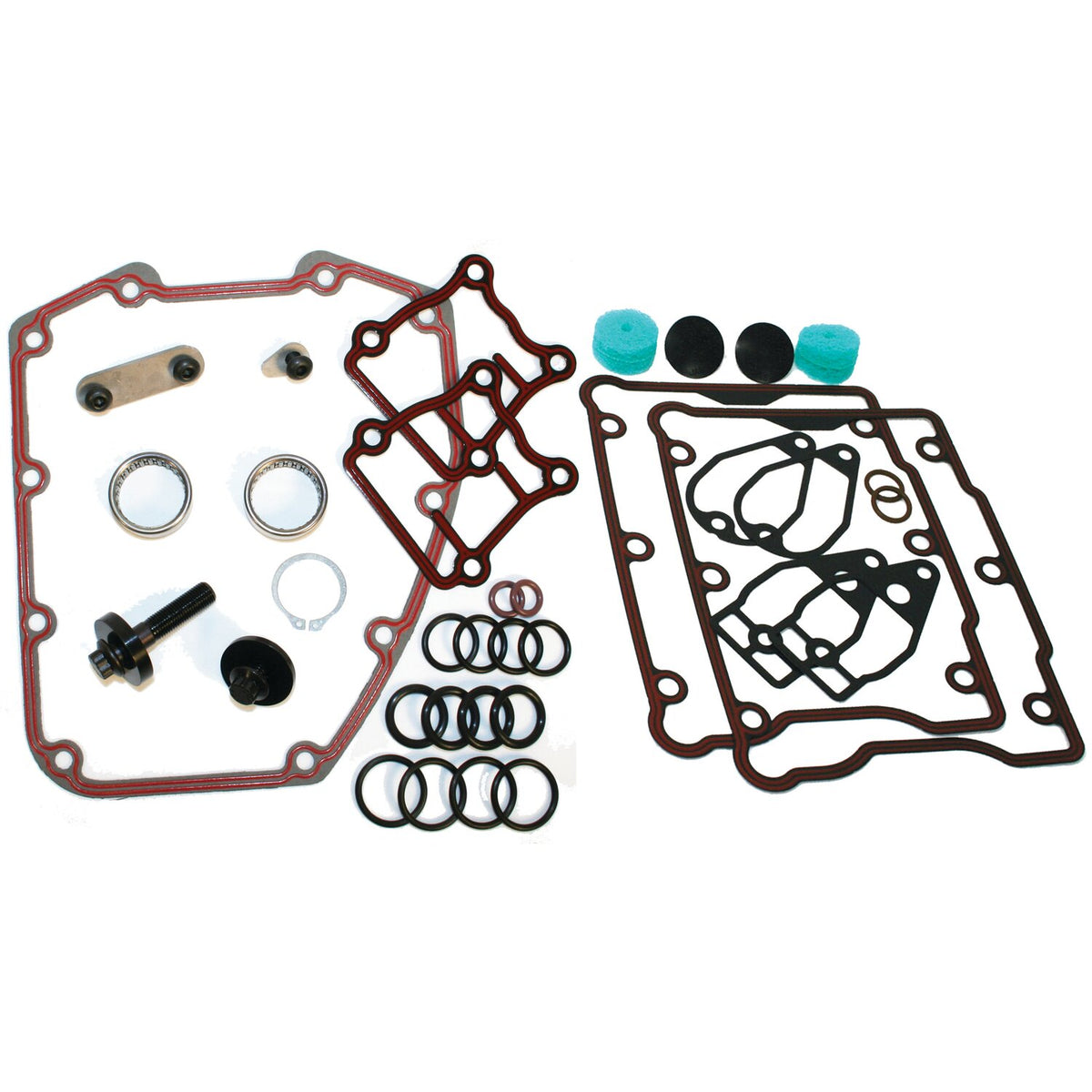 Feuling, camshaft installation kit + top end. Gear Drive