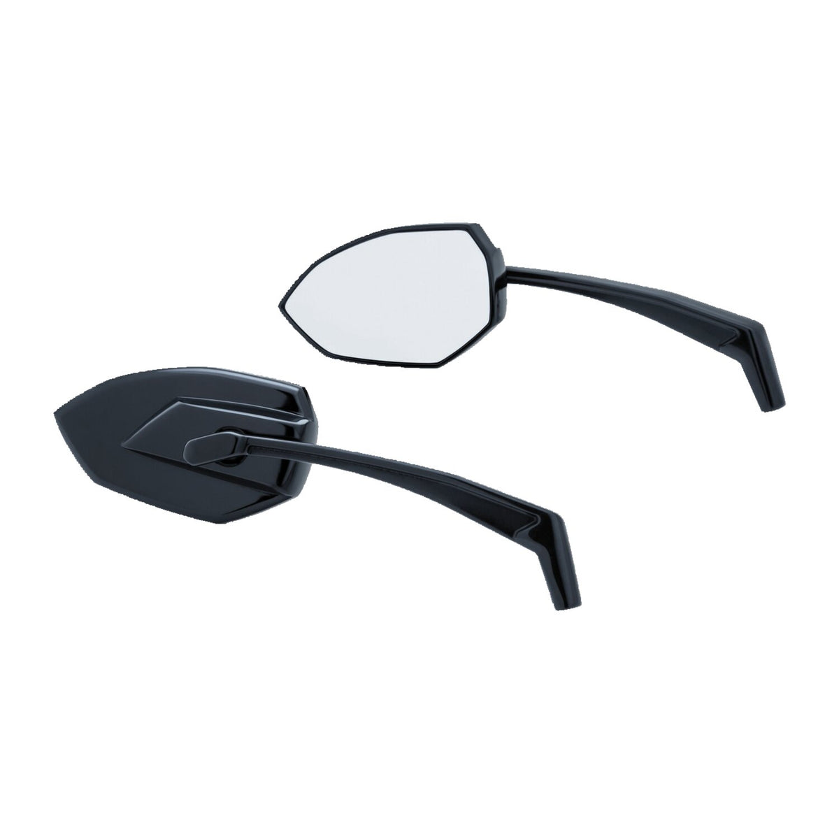 Kuryakyn, Phantom mirror set. Gloss black