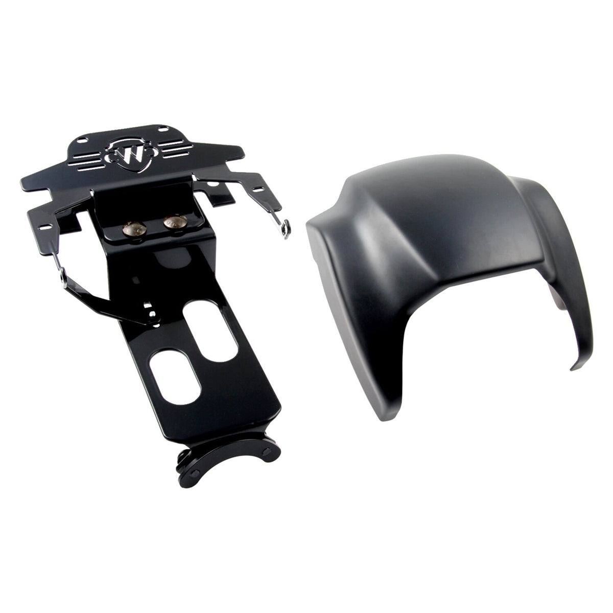 Cult-Werk, headlamp mask 'New Night Rod'. Gloss black