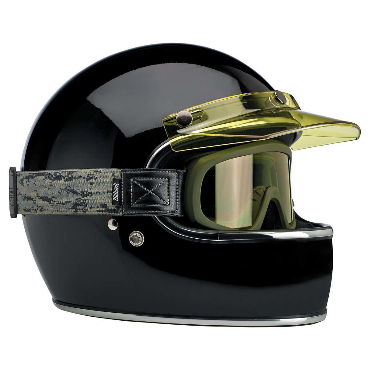 Biltwell Overland 2.0 Grunt goggle olive camo