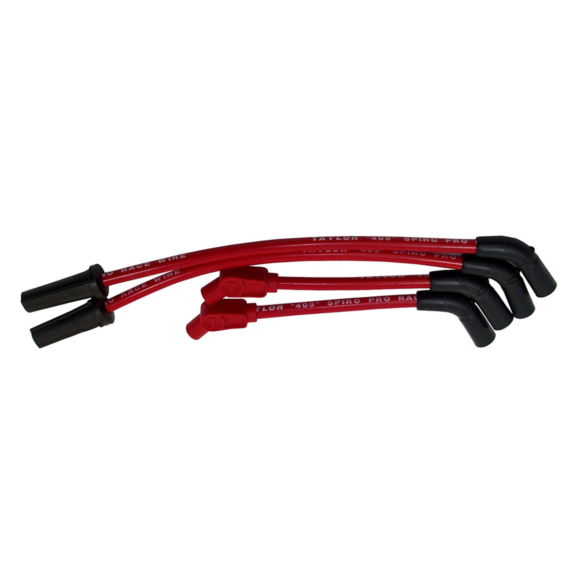 Taylor, 409 Pro-Race spark plug wire set. Red