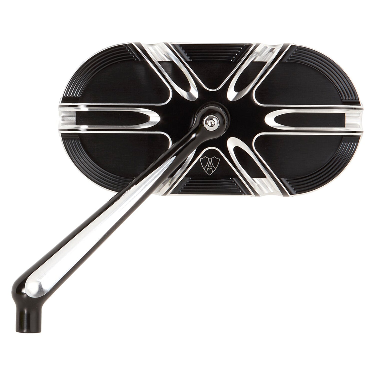 Arlen Ness, Deep cut caged mirror left hand black