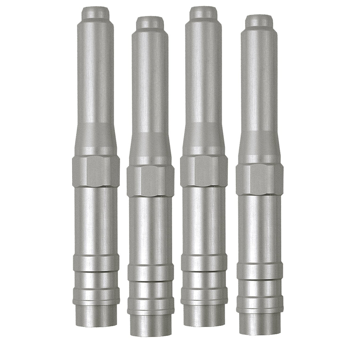 Dippert, 91-03 XL aluminum pushrod cover set. Silver