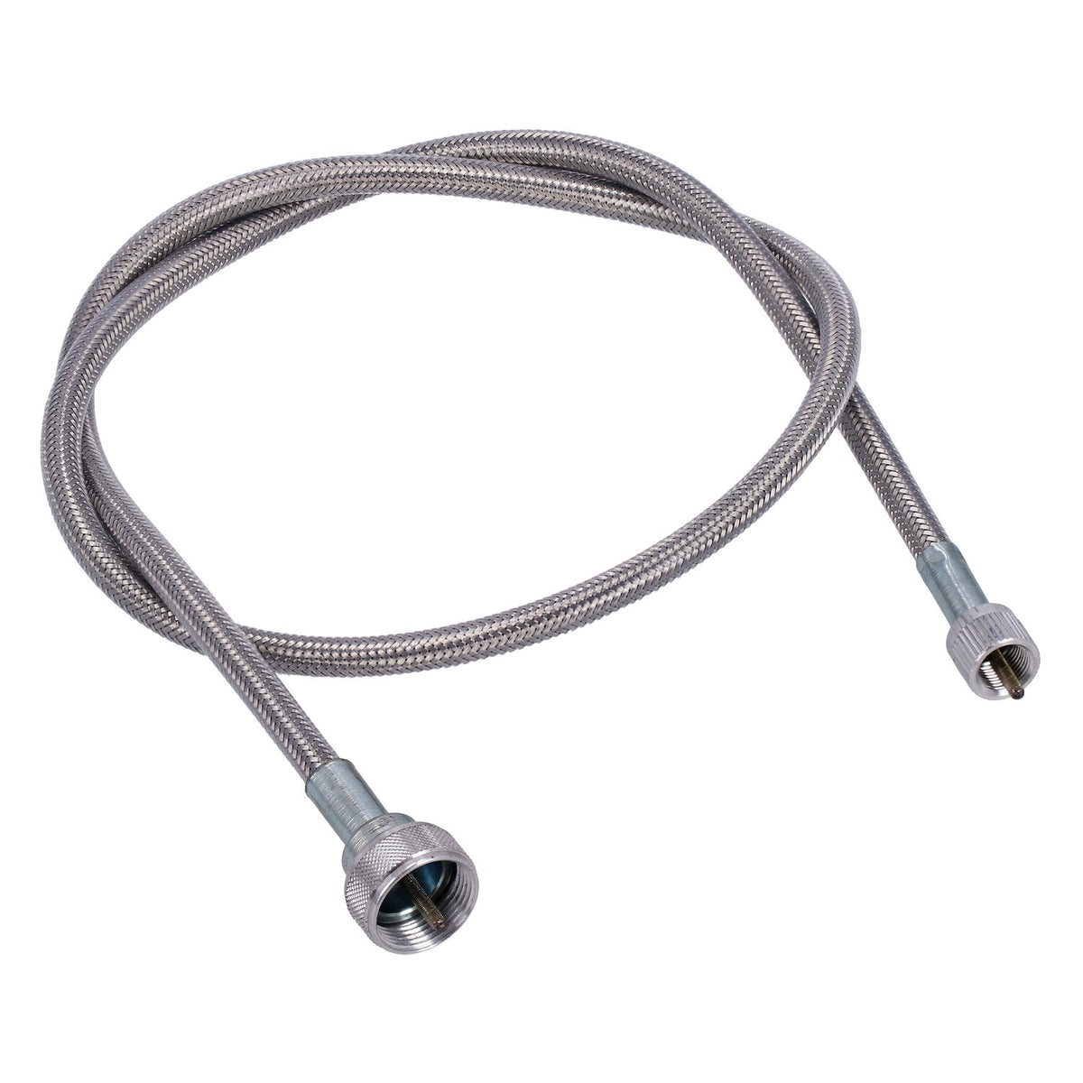 Barnett, transmission mini speedo cable. 41". Braided steel
