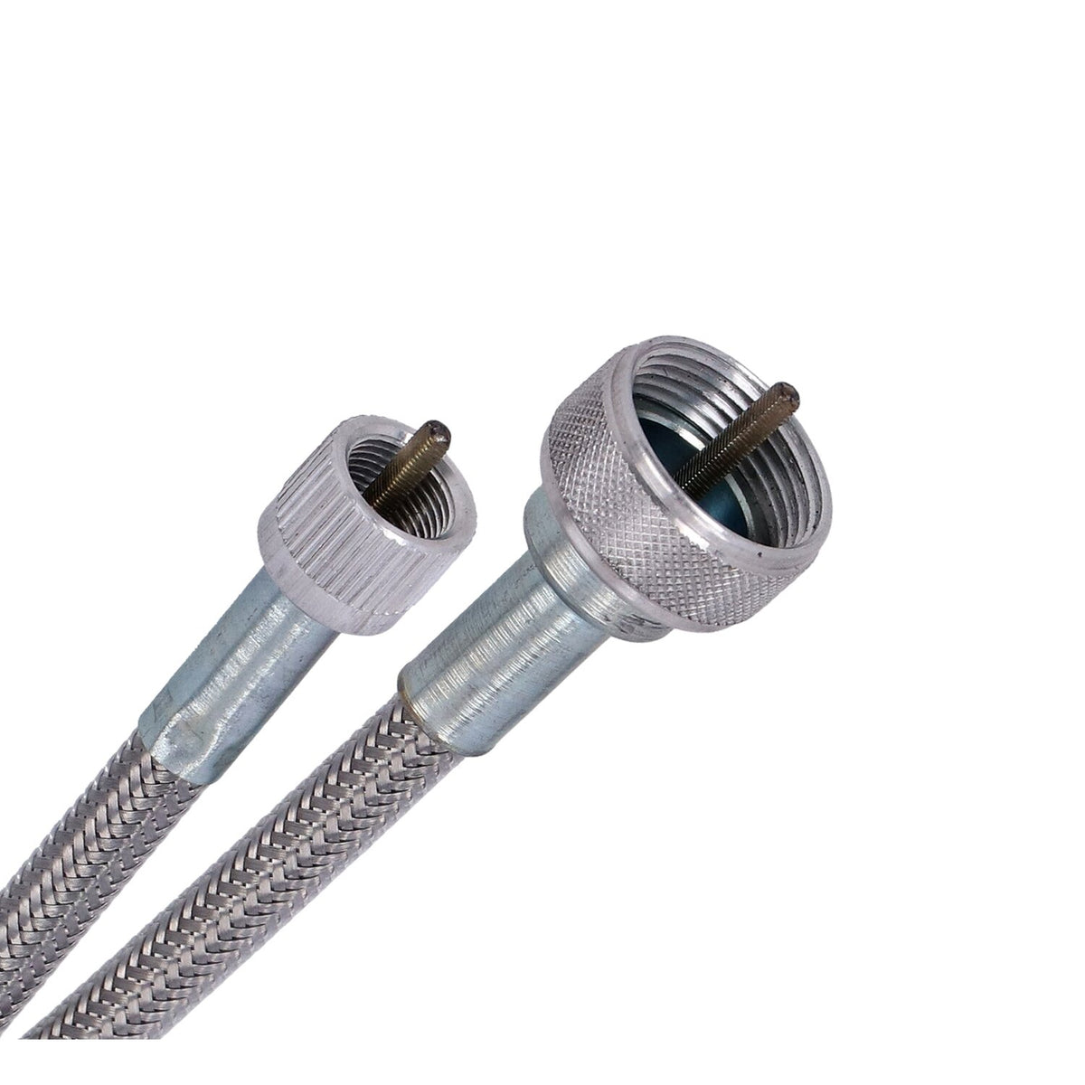Barnett, transmission mini speedo cable. 41". Braided steel