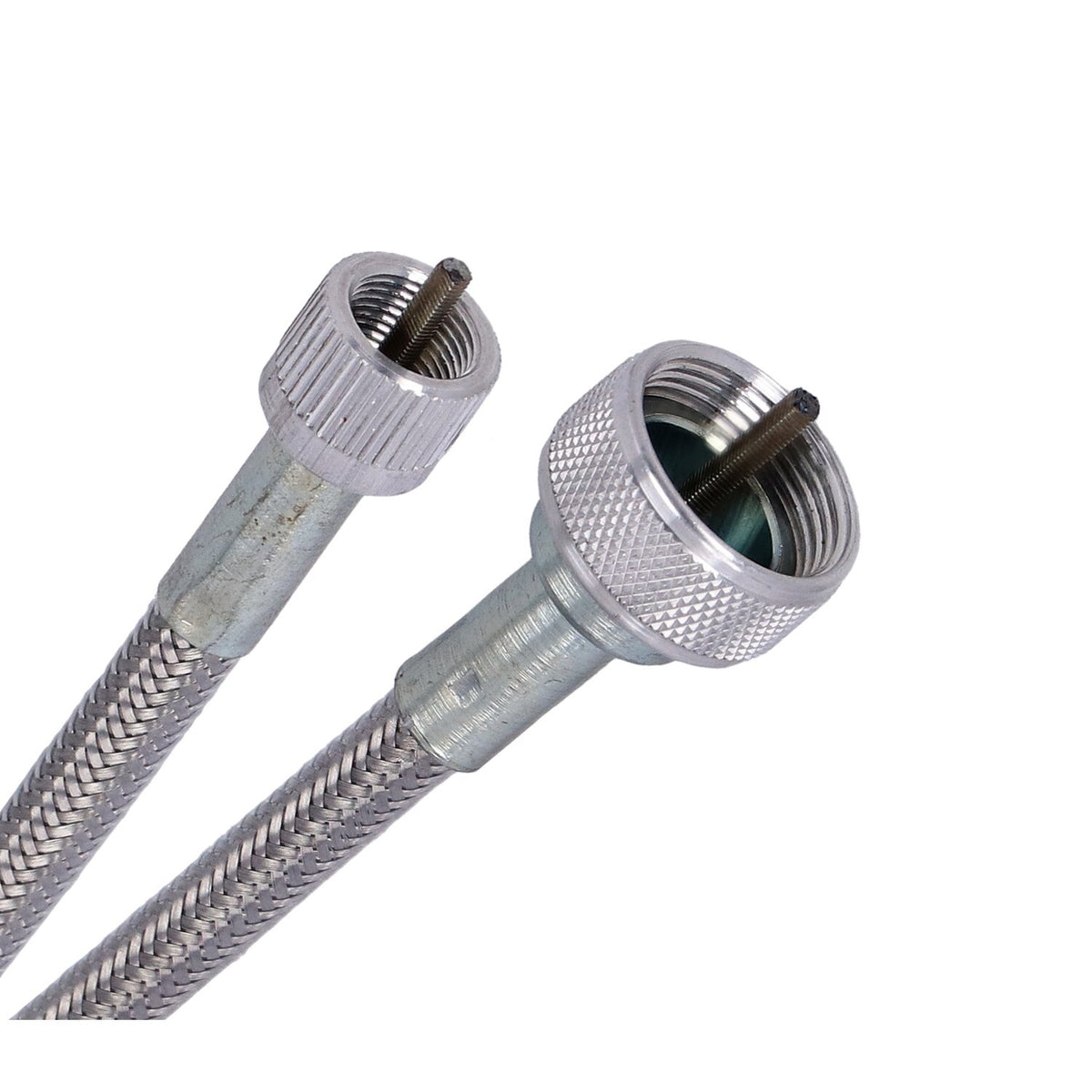 Barnett, transmission mini speedo cable. 46". Braided steel