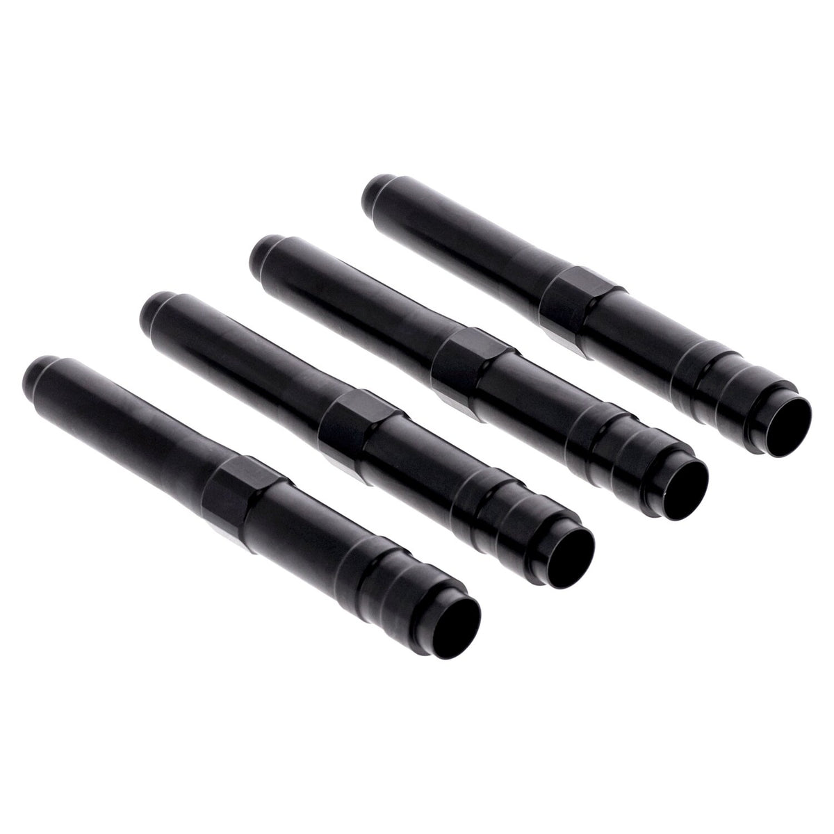 Dippert, 04-up XL aluminum pushrod cover set. Black