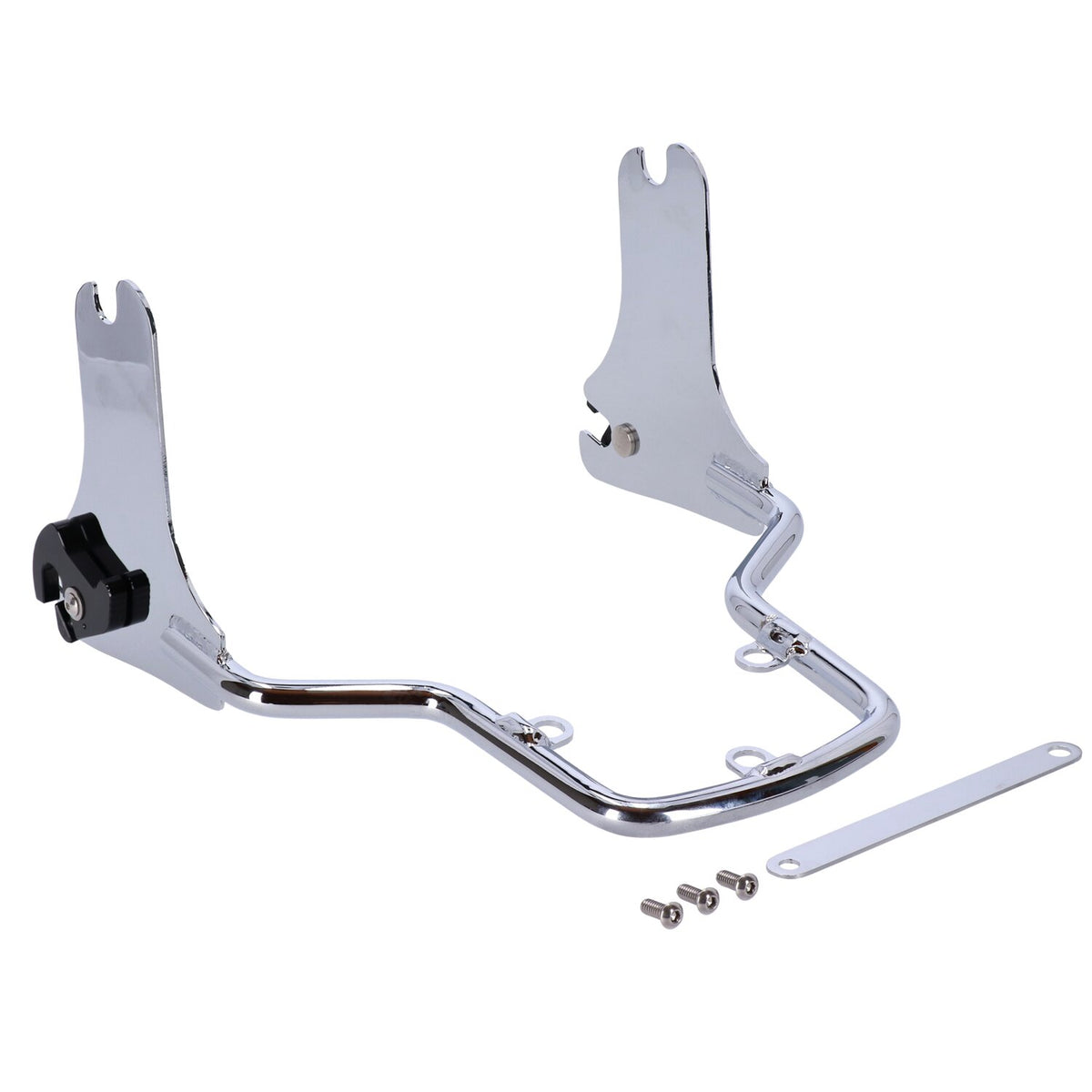 Sissy bar kit 1-piece upright. Chrome