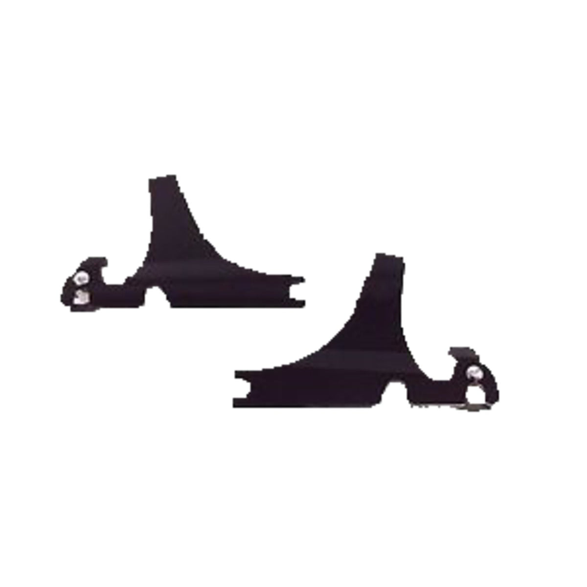 Detachable sissy bar side plates