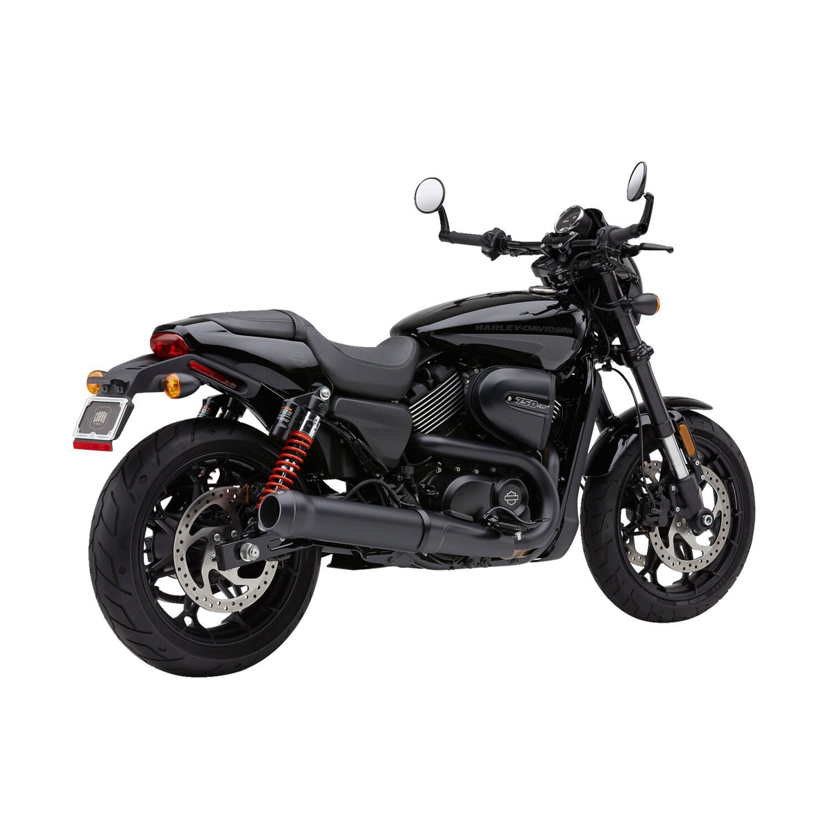 Cobra, El Diablo 4" slip-on muffler. Black