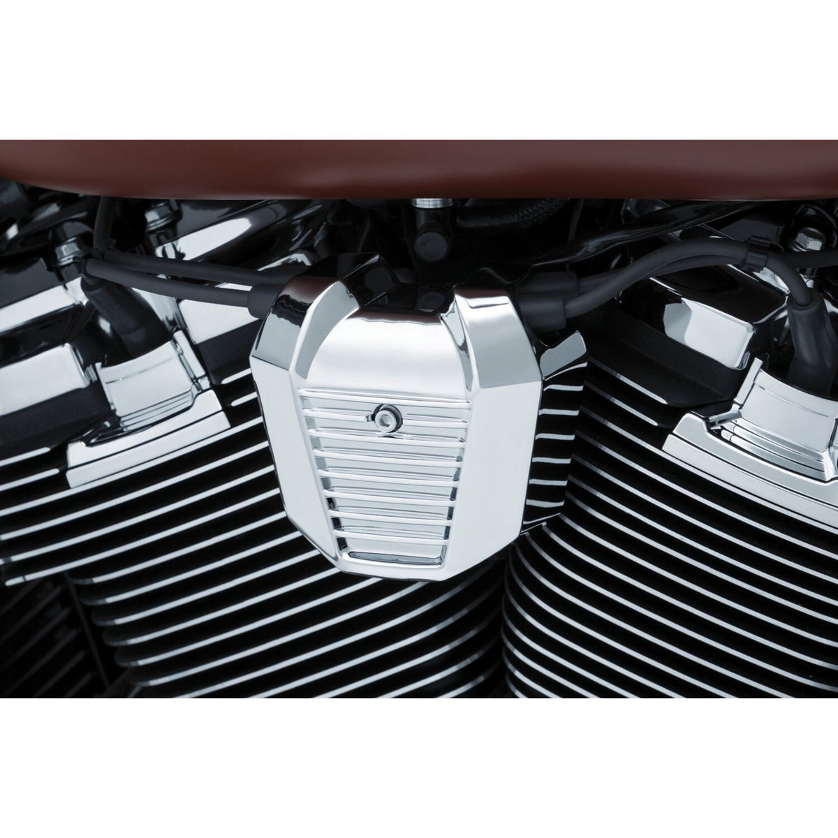Kuryakyn, Precision coil cover. Chrome