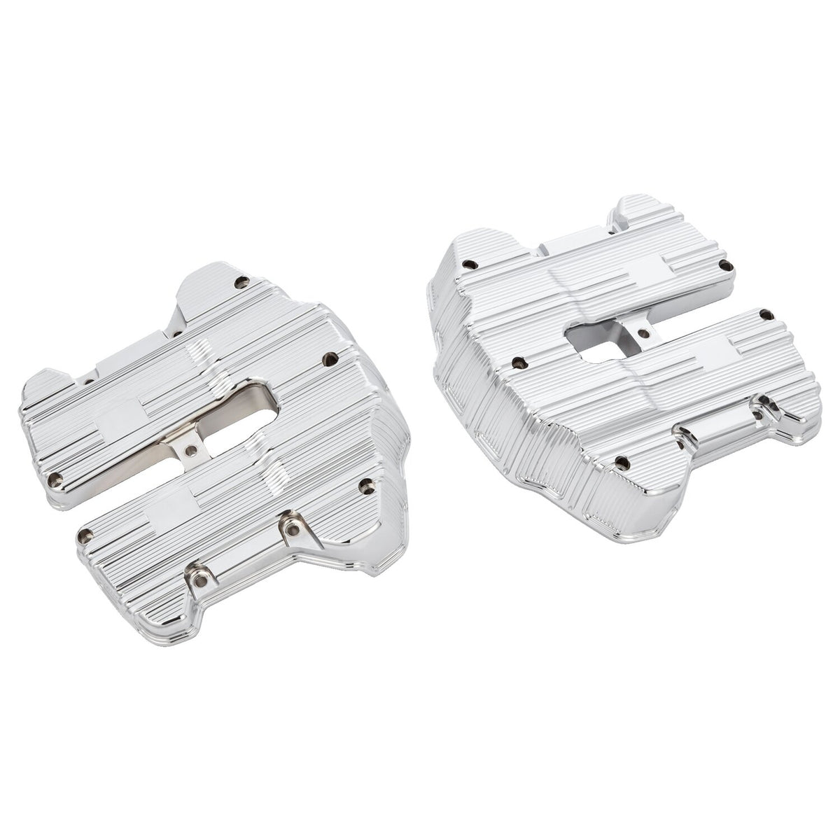 Arlen Ness, 10-Gauge rocker cover set. Chrome