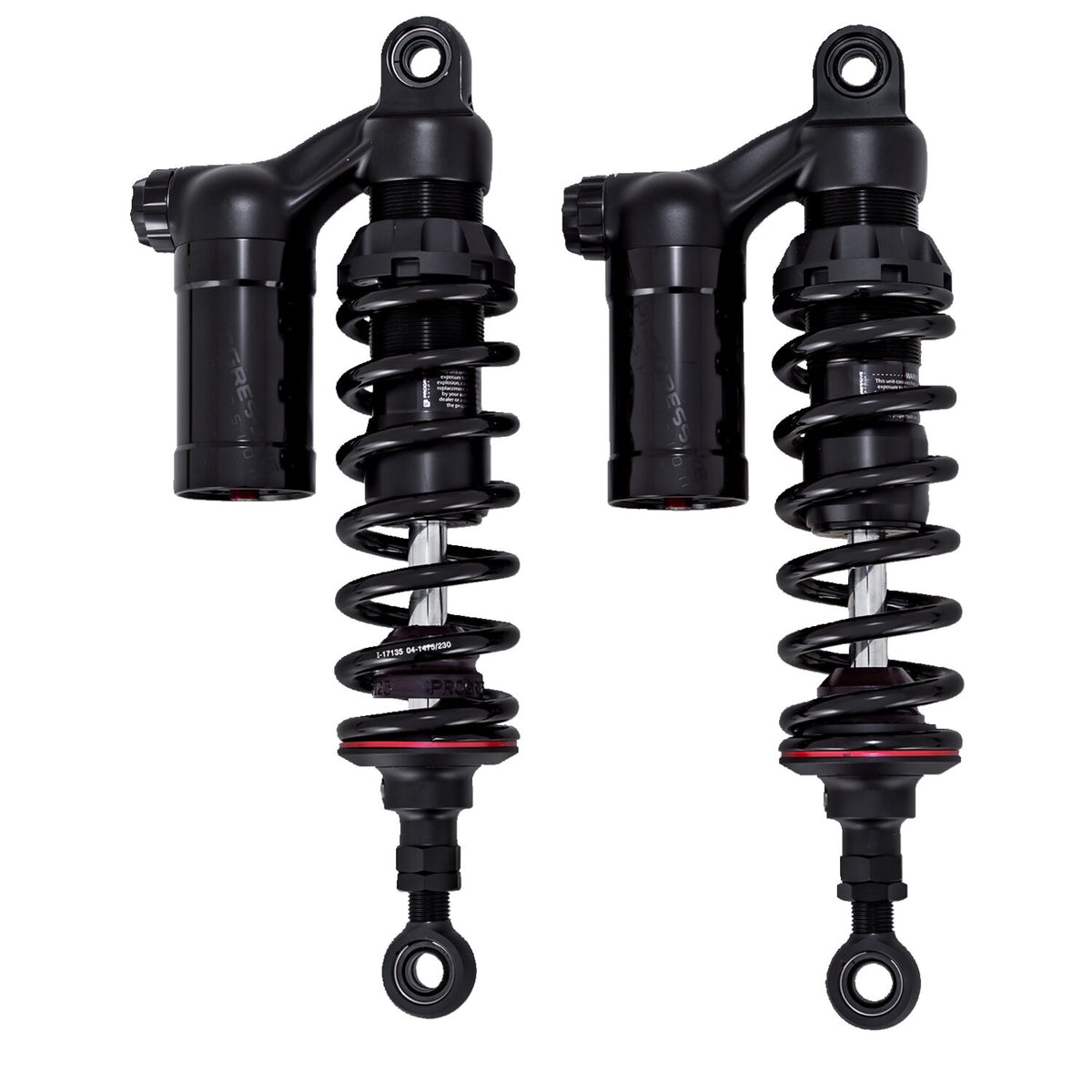 PS, 990 Sport Series shock set. 12.5". STD Duty. Black